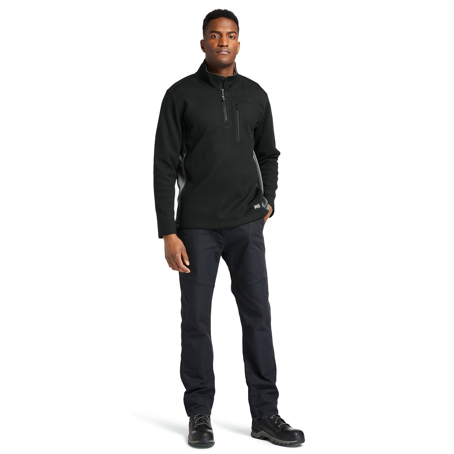Men's Timberland PRO Studwall Quarter-Zip Fleece Pullover