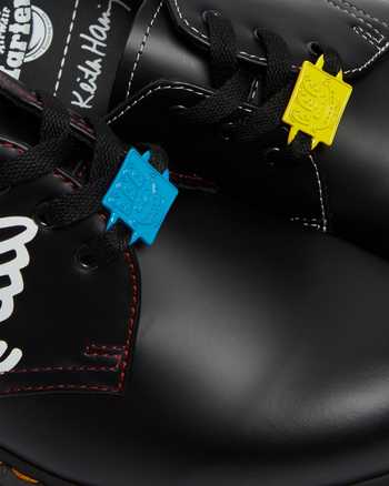 Keith Haring 1461 Smooth Leather Oxford Shoes,MEN'S ORIGINALS BOOTS,no.579