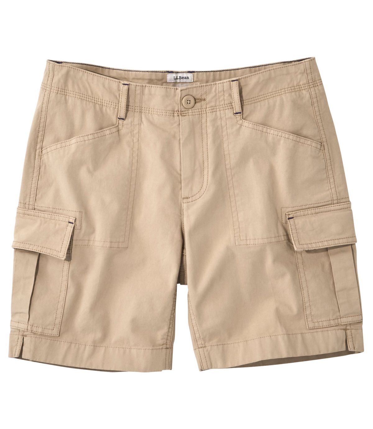 L.L.Bean Women's Stretch Canvas Cargo Shorts