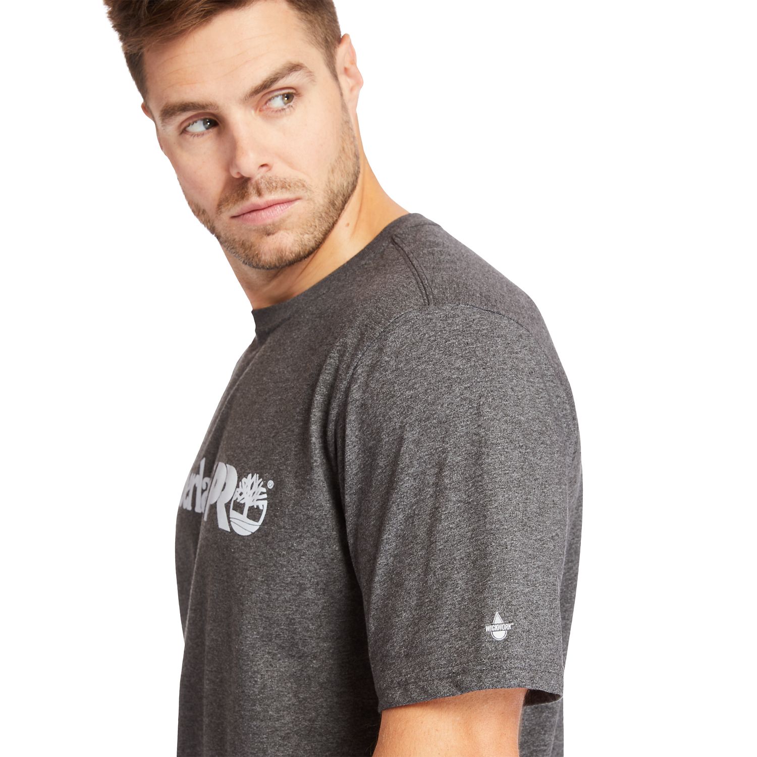 Men's Big & Tall Timberland PRO Base Plate Short-Sleeve Logo T-Shirt