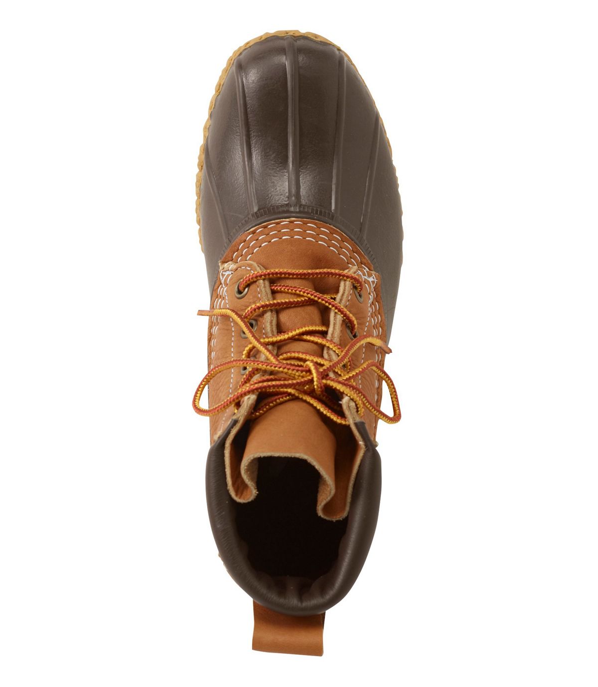 L.L.Bean Tumbled-Leather L.L.Bean Boot, 6" Padded Collar