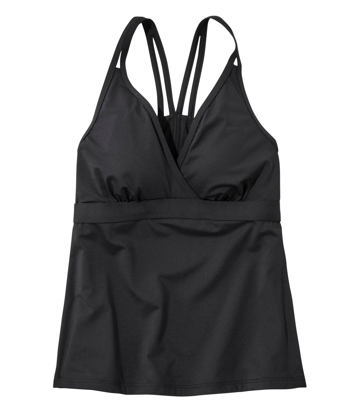L.L.Bean Women's ReNew Swimwear, V-Neck Tankini