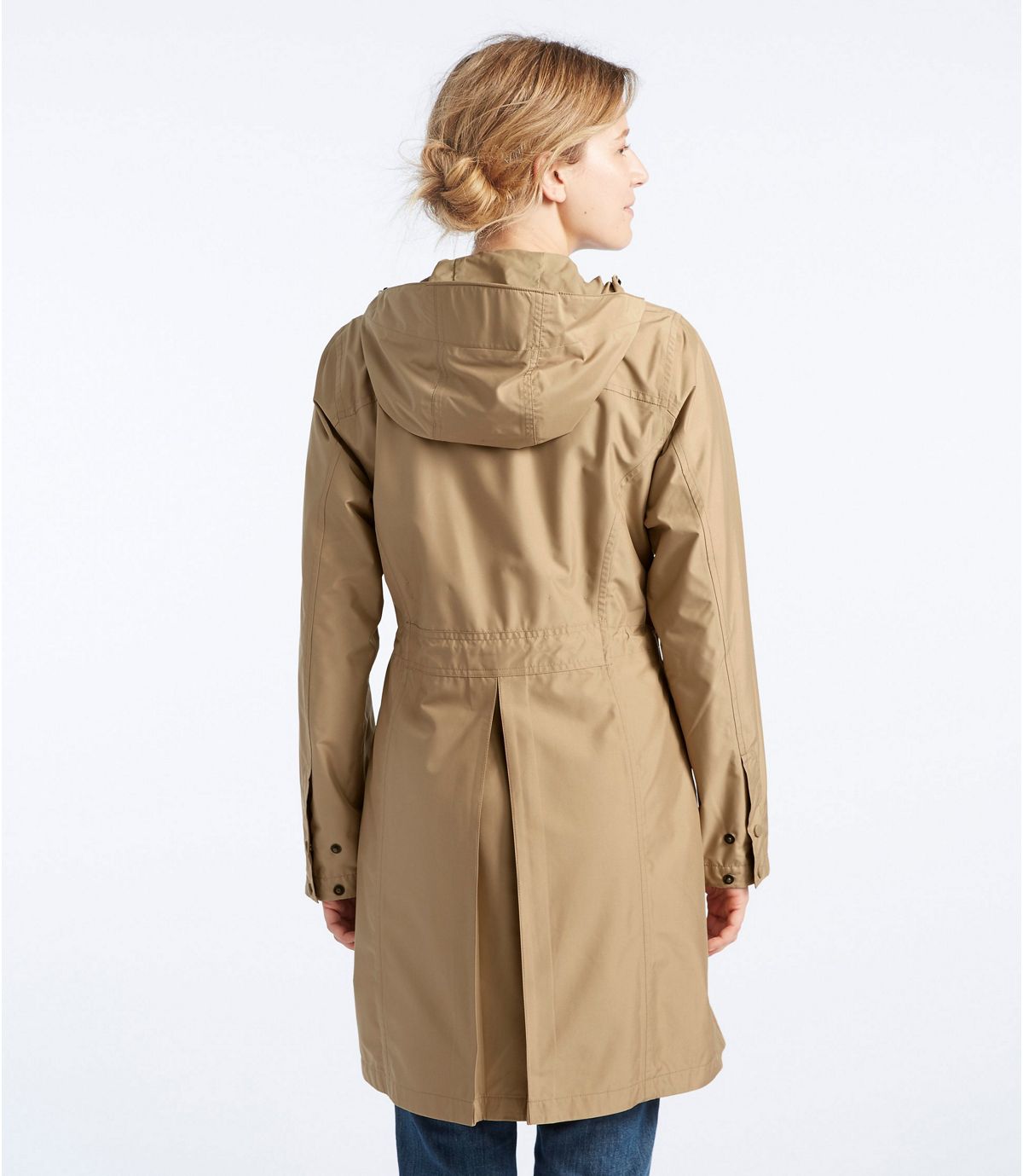 L.L.Bean Women's H2OFF Raincoat, PrimaLoft-Lined