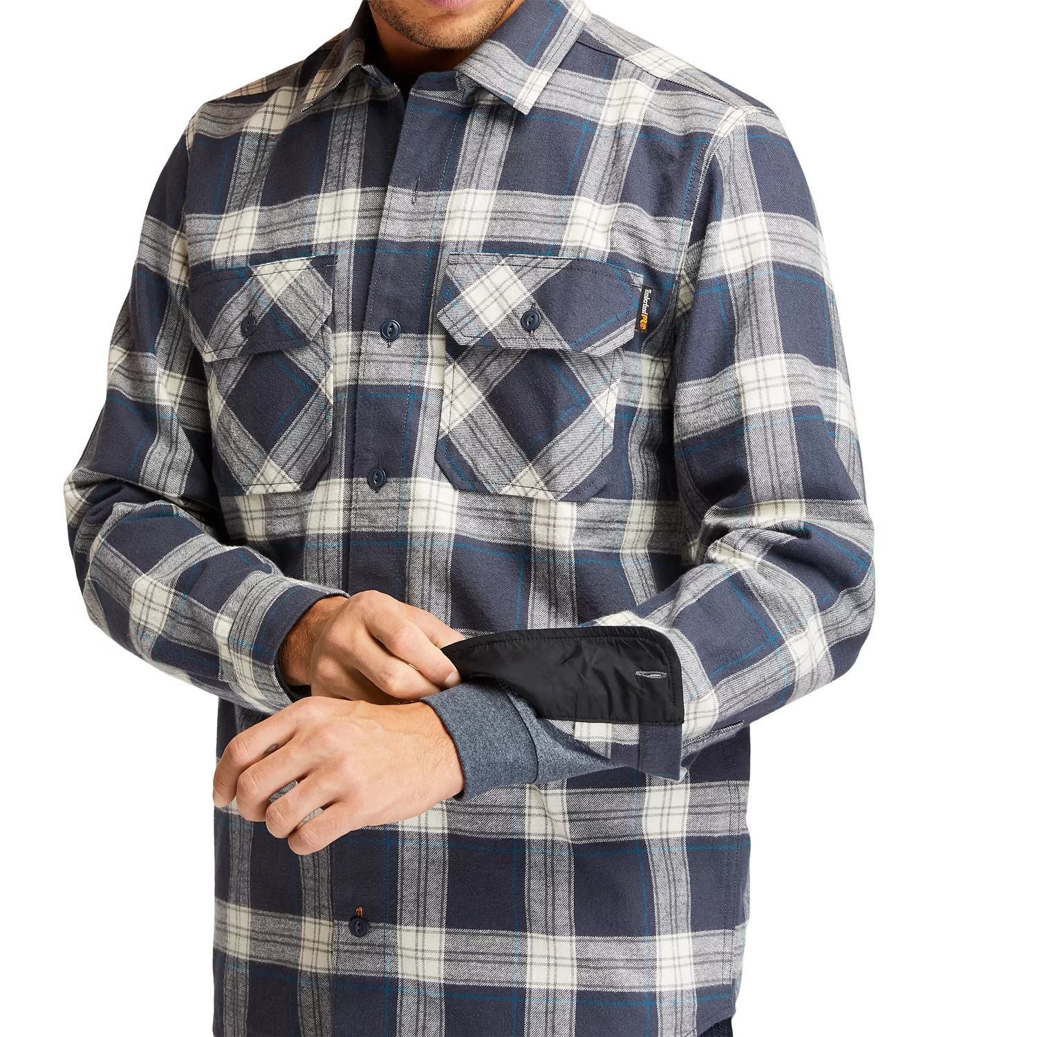 Men's Timberland PRO Woodfort Heavyweight Flannel Work Shirt