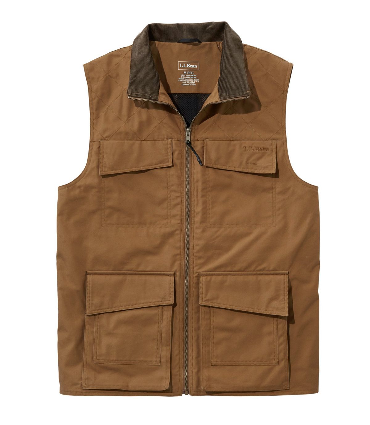 L.L.Bean Men's Traveler's TEKCotton Vest