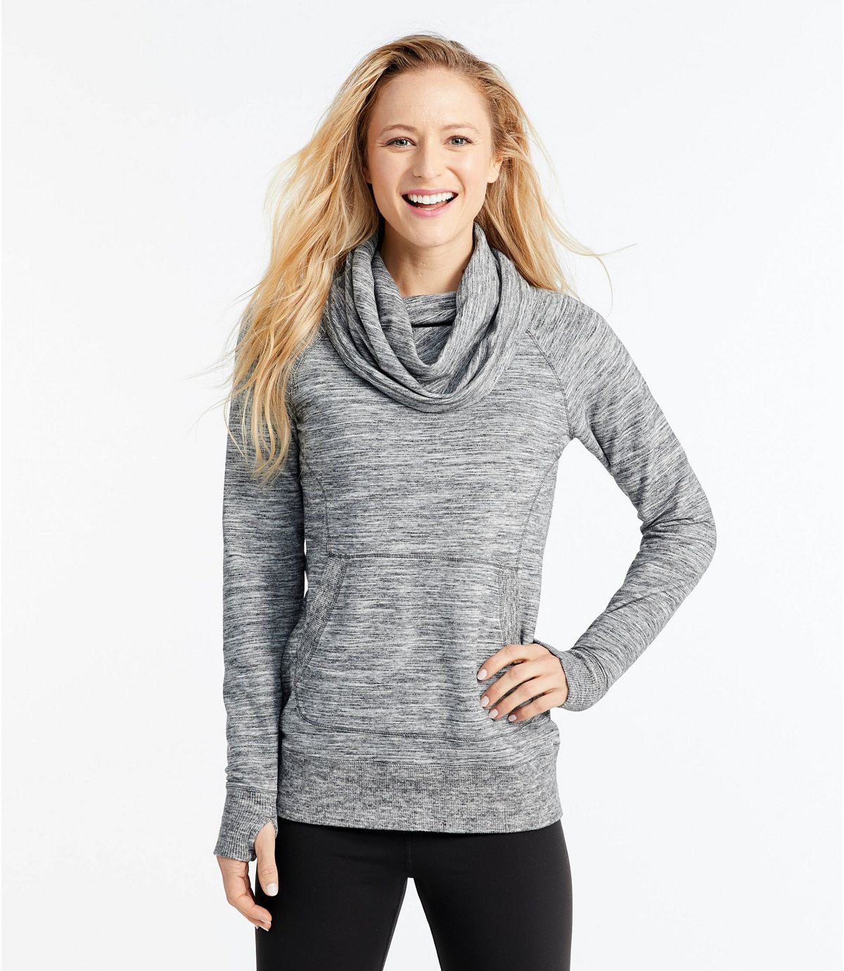 L.L.Bean Bean's Cozy Pullover, Marled
