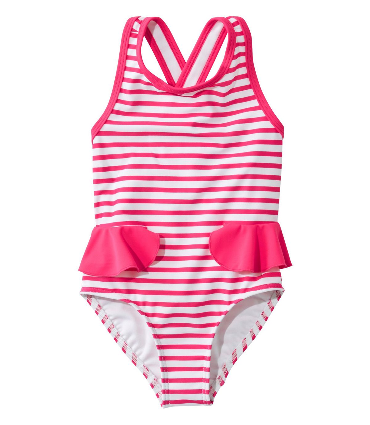 L.L.Bean Toddler Girls' Tide Surfer Swimsuit, One-Piece
