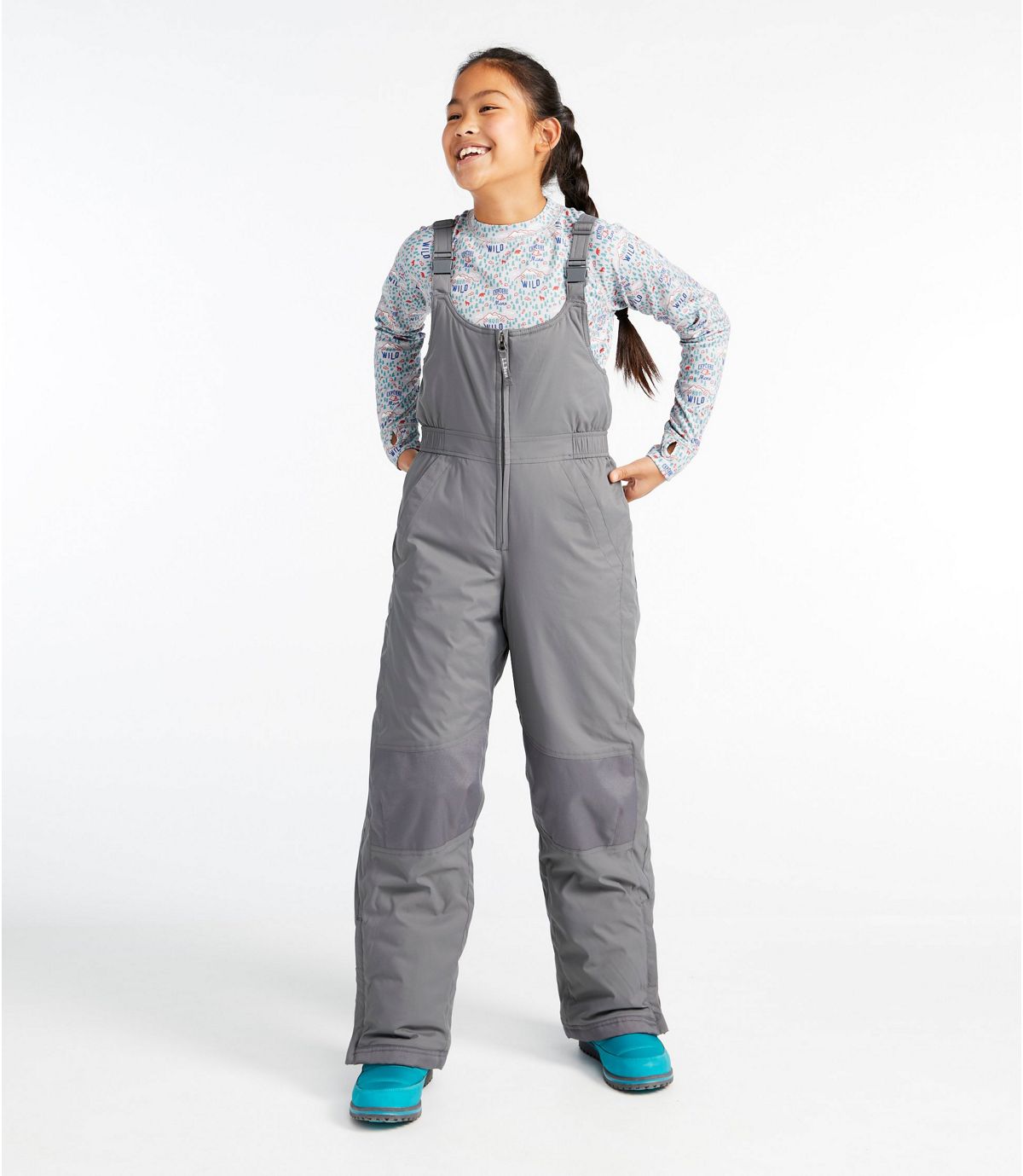 L.L.Bean Kids' Cold Buster Snow Bibs