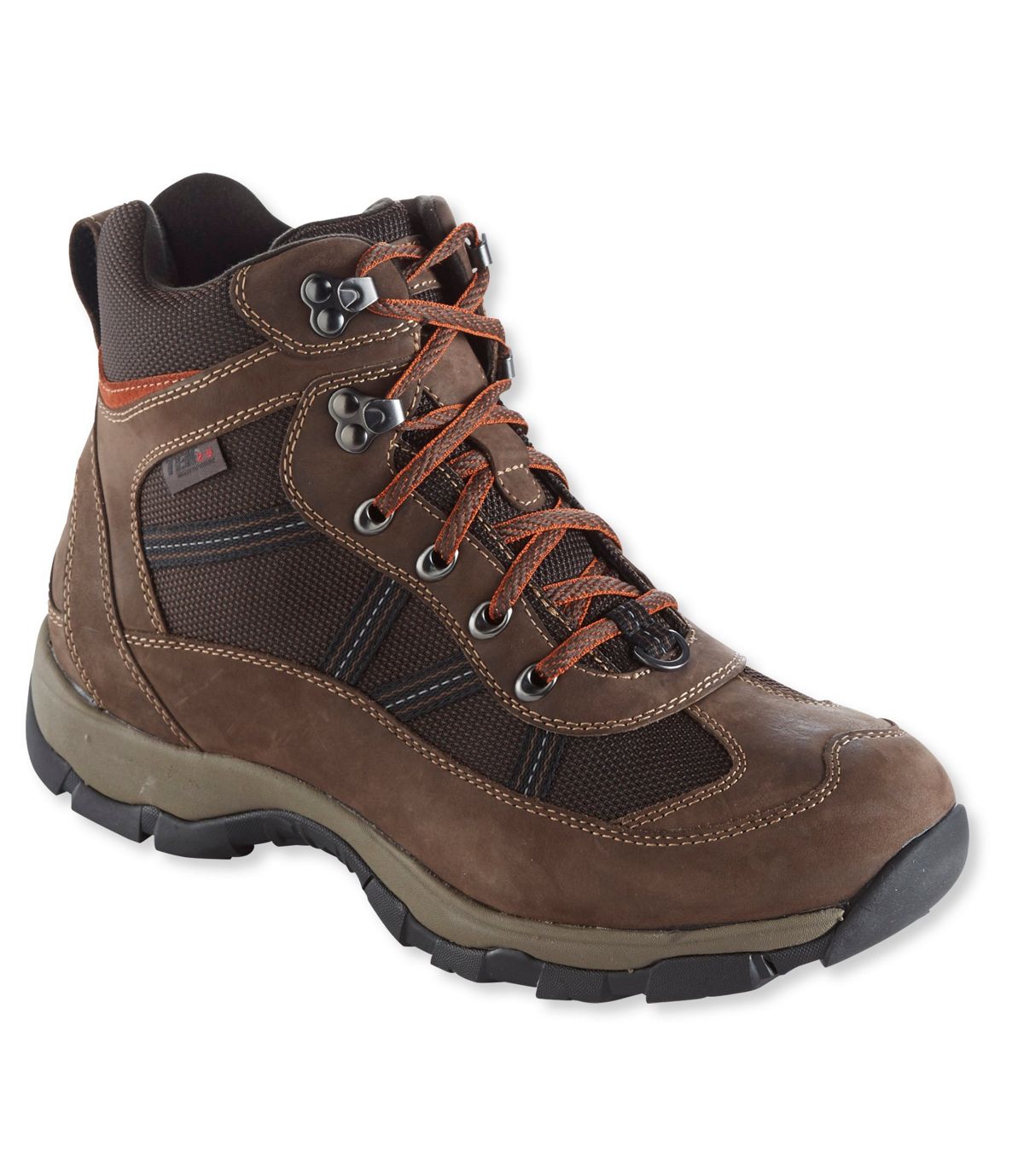 L.L.Bean Snow Sneakers with Arctic Grip, Mid Lace-Up