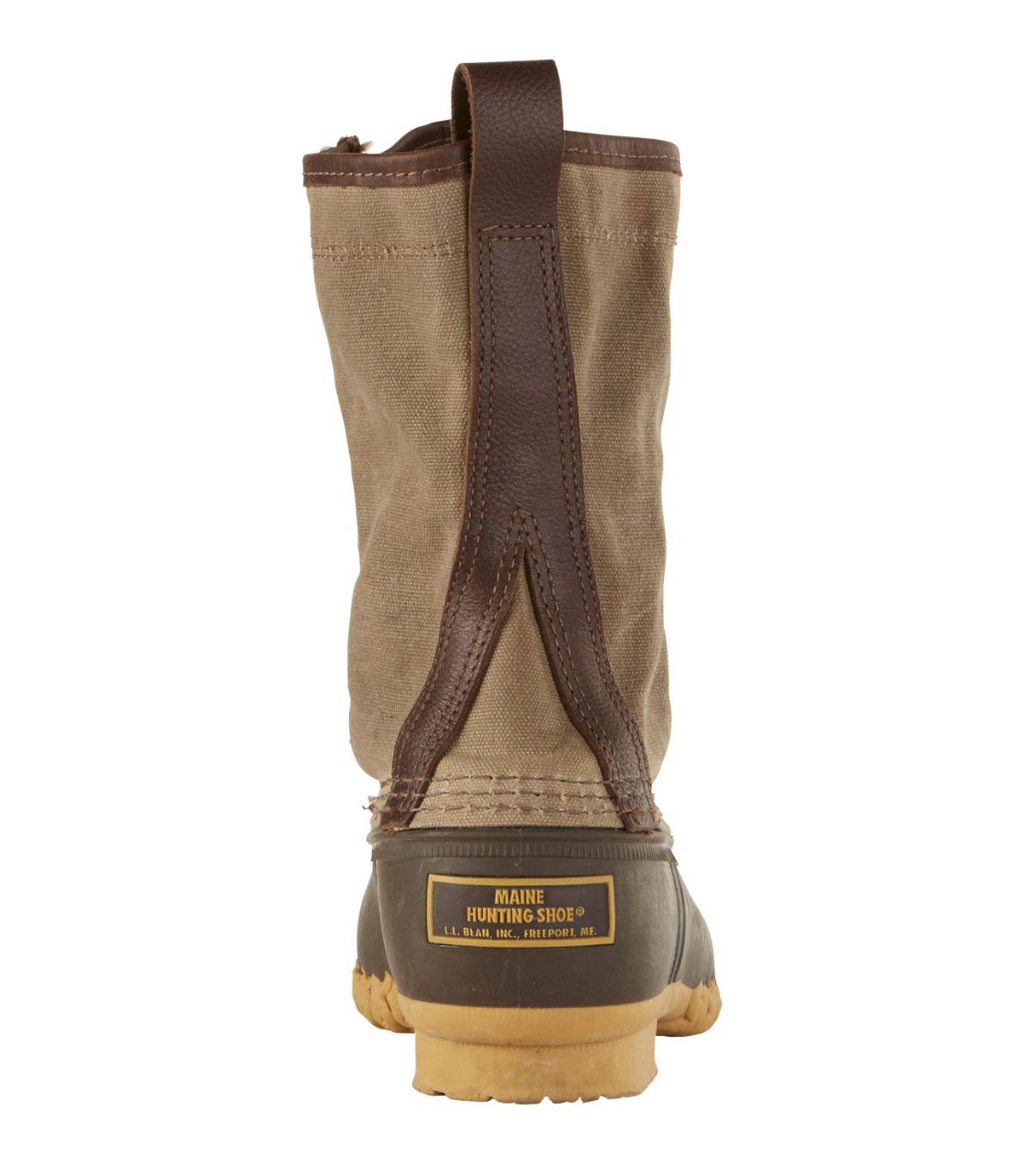 L.L.Bean Signature Waxed-Canvas Maine Hunting Shoe, 10"