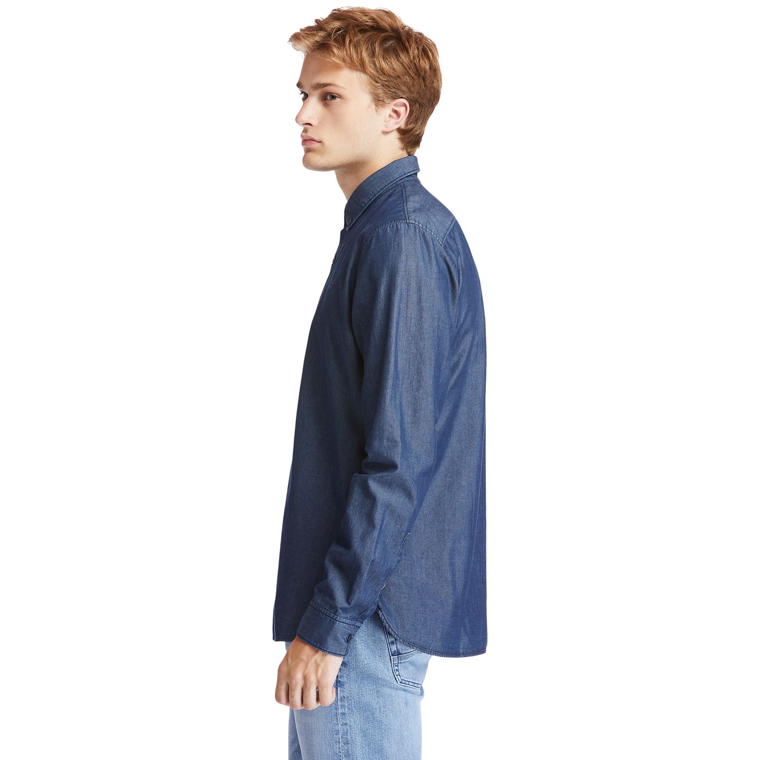 Men's Mumford River Slim-Fit Chambray Shirt