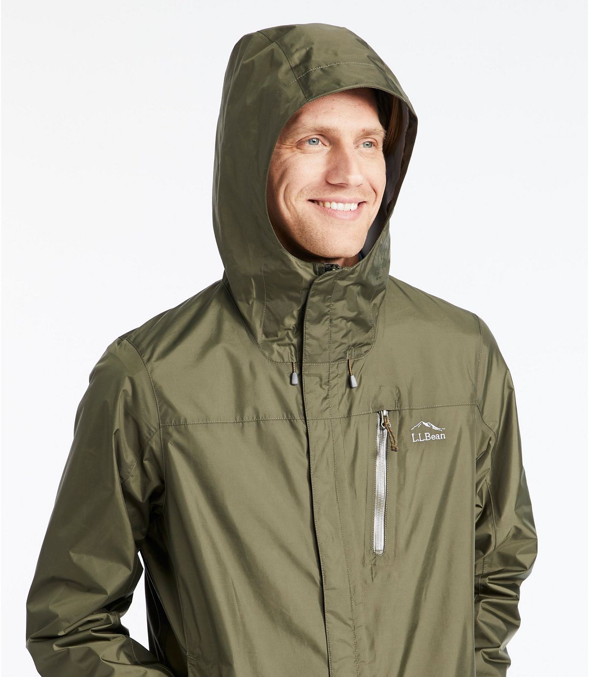 L.L.Bean Men's Trail Model Rain Coat