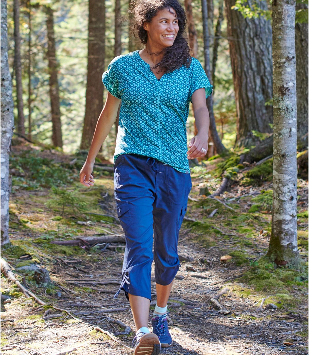 L.L.Bean Women's Vista Camp Pants, Cropped