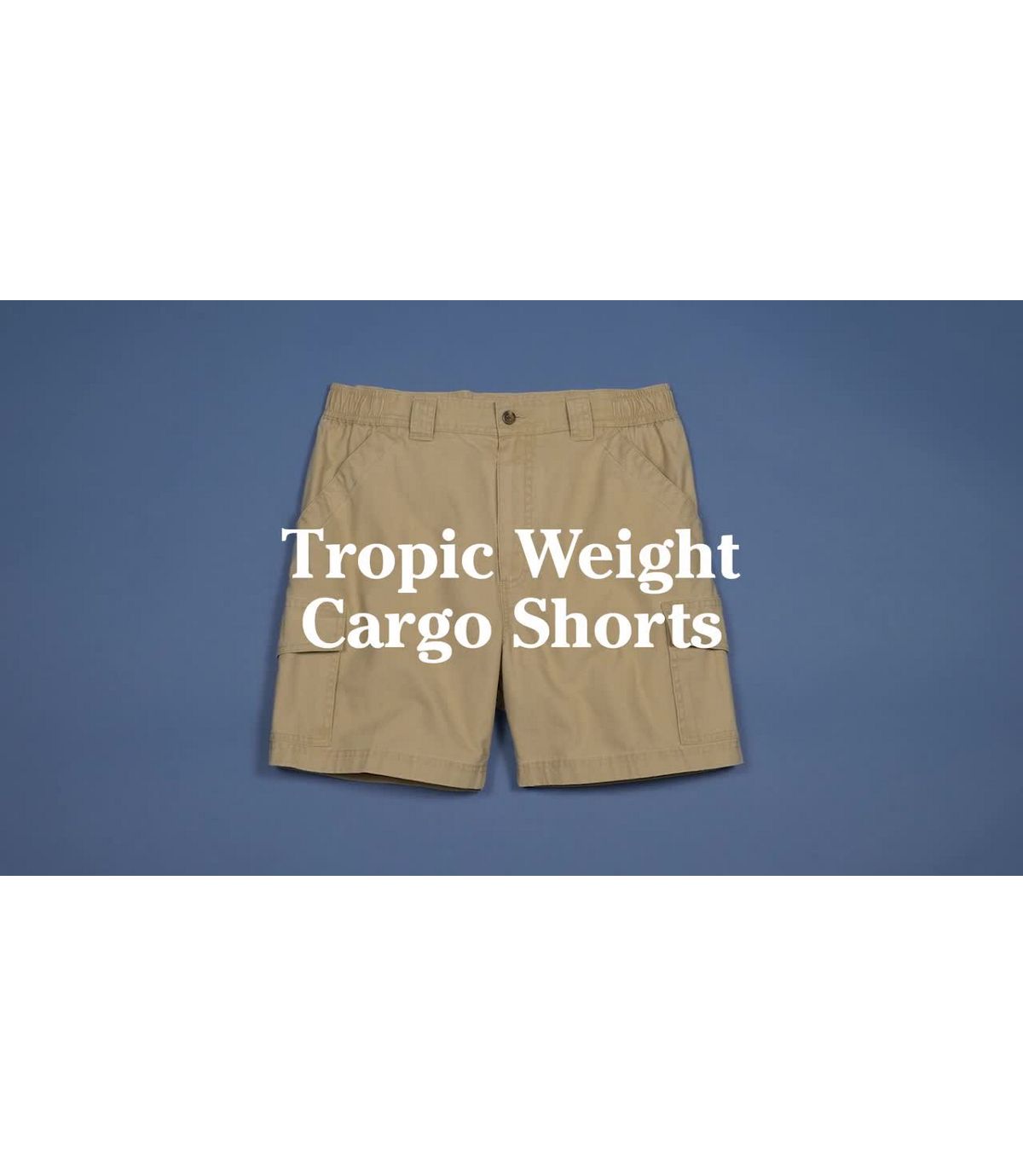 L.L.Bean Men's Tropic-Weight Cargo Shorts, Comfort Waist 6" Inseam