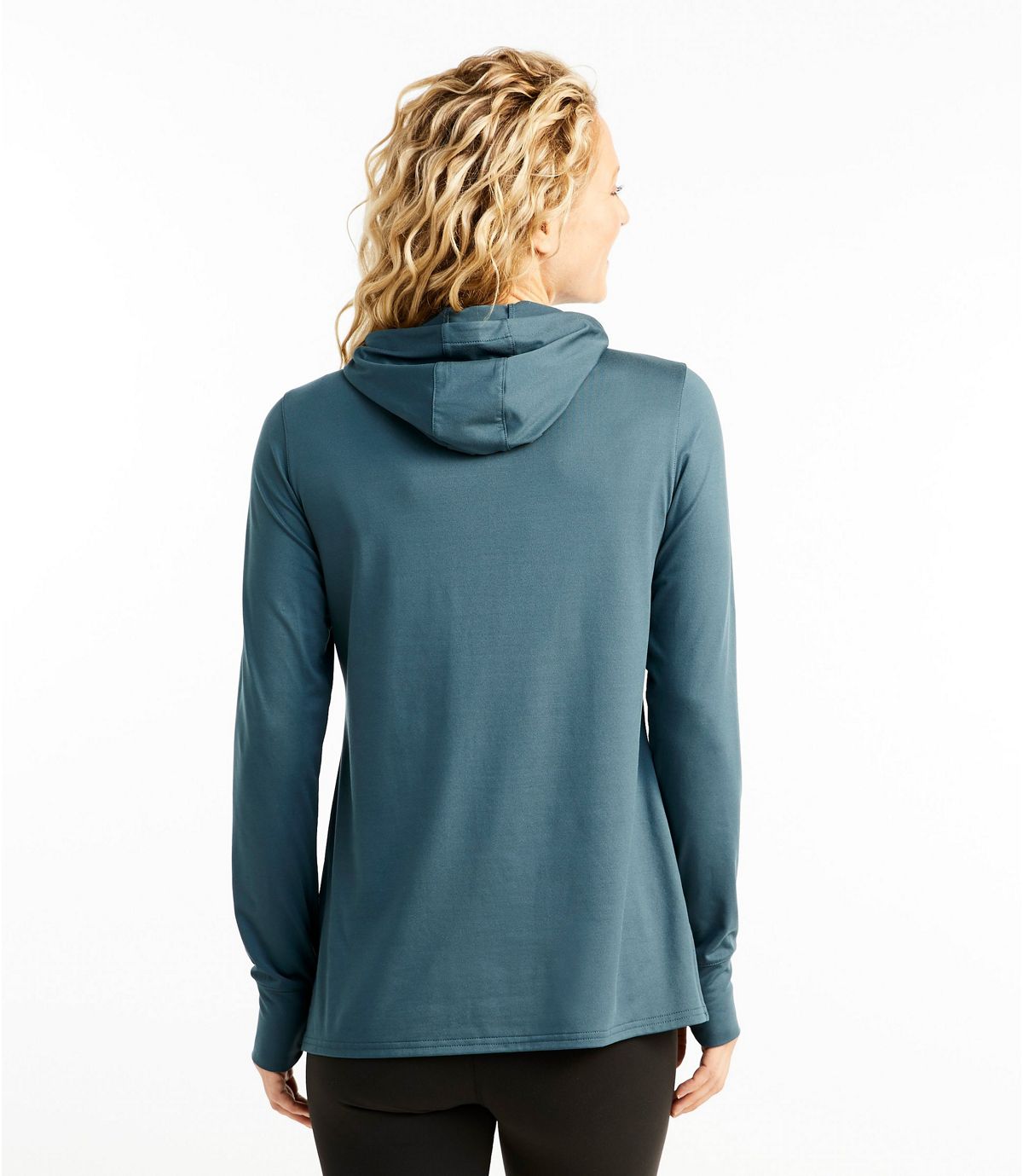 L.L.Bean All-Day Active UPF Quarter-Zip Hoodie