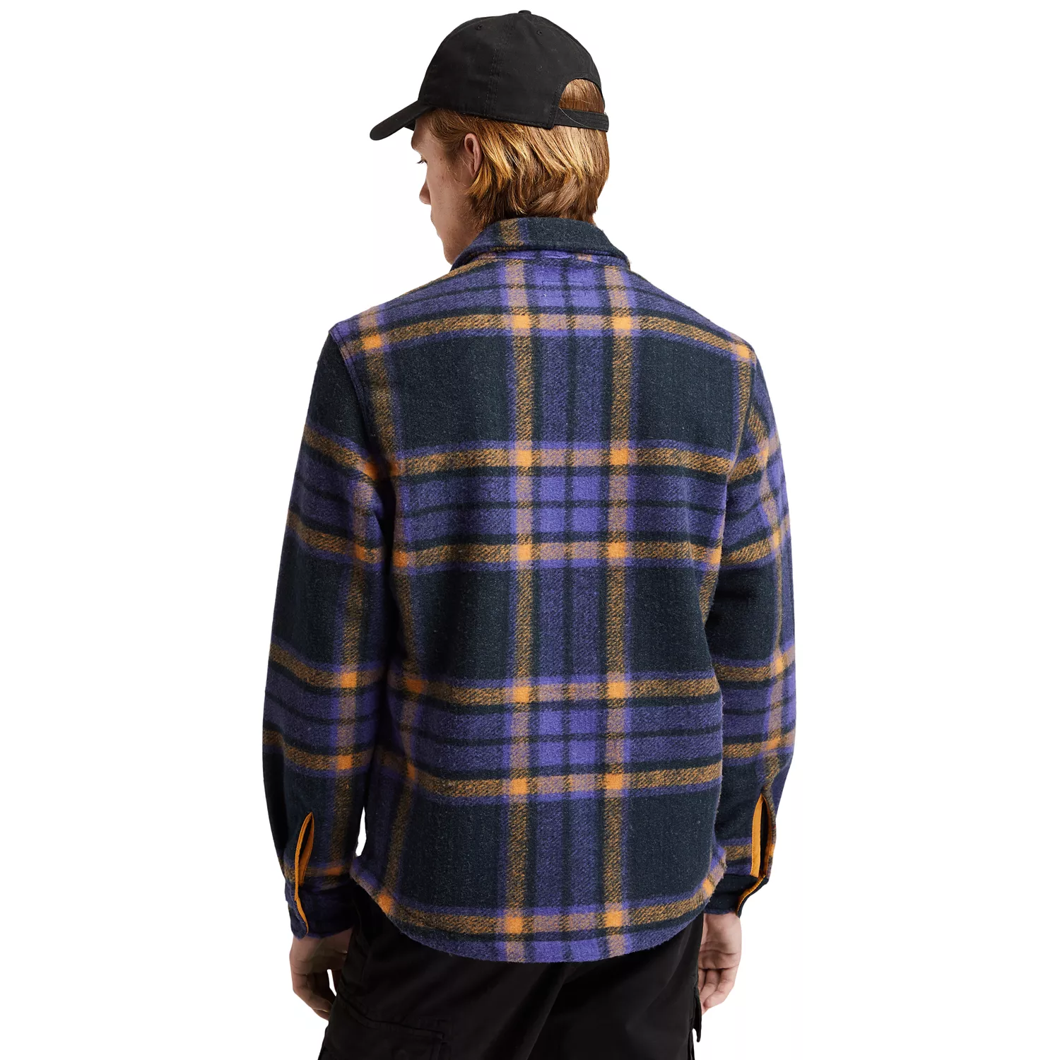 Men's Plaid Fleece Overshirt