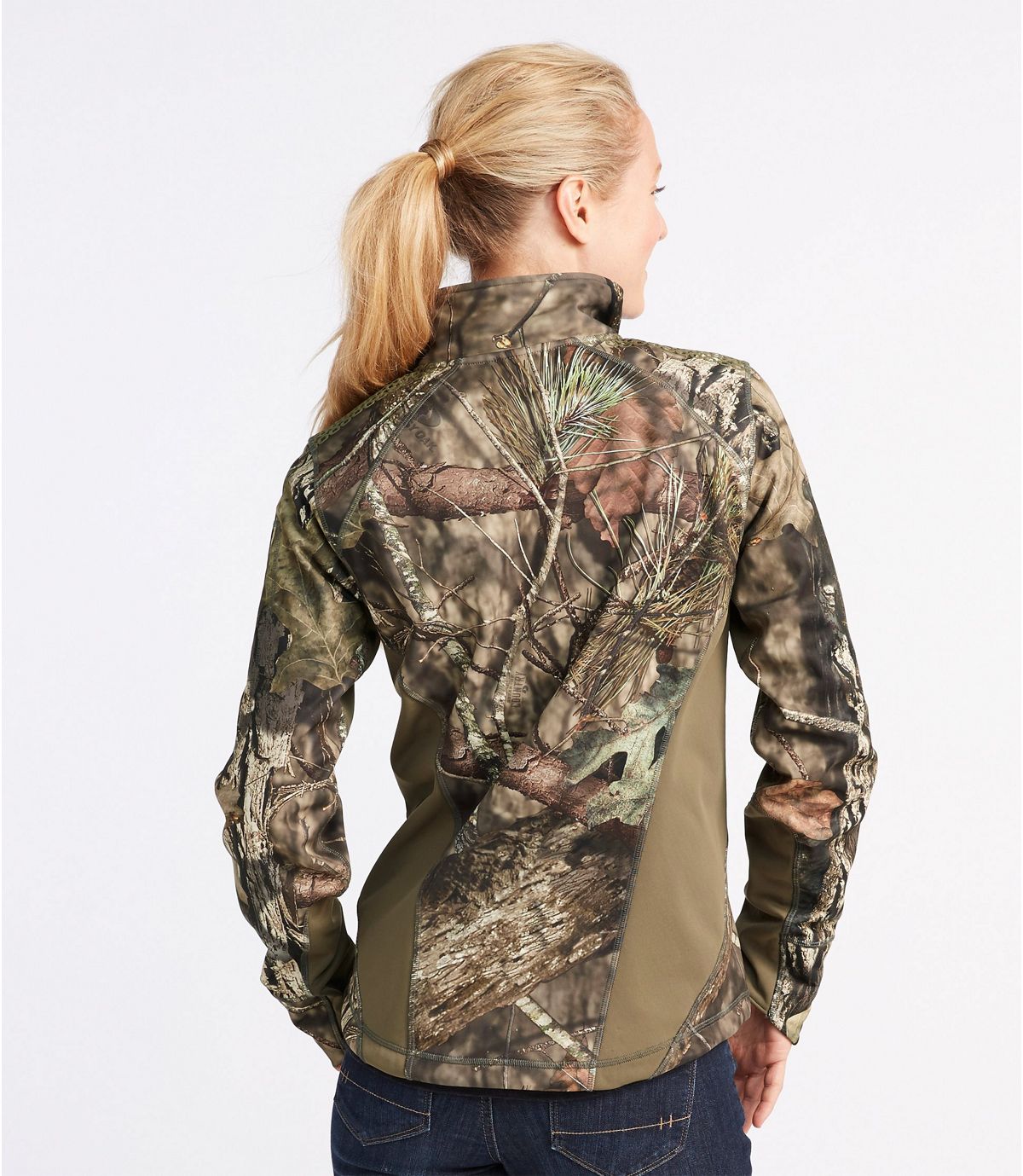 L.L.Bean Women's Ridge Runner Soft-Shell Jacket, Camo