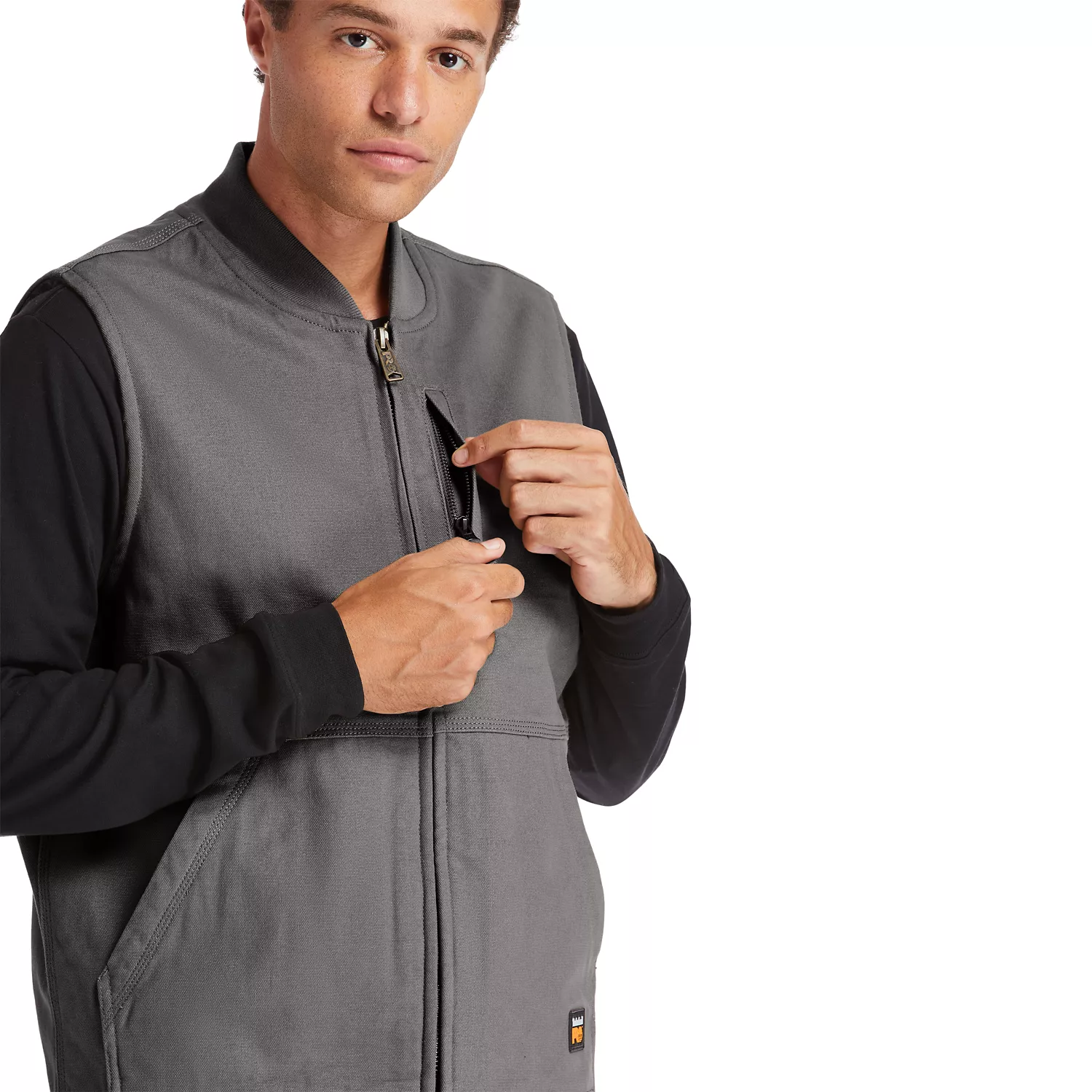 Men's Timberland PRO Gritman Lined Canvas Vest