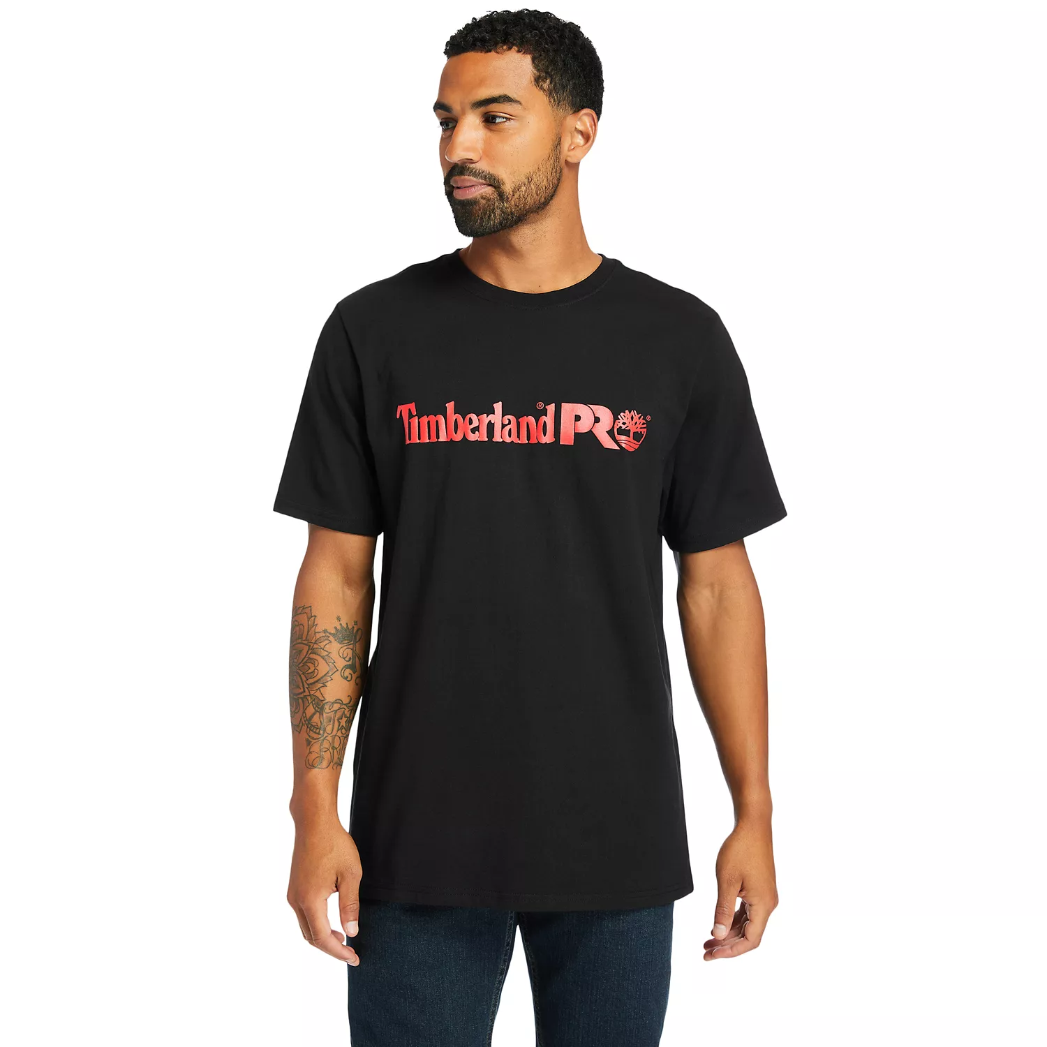 Men's Timberland PRO Base Plate Short-Sleeve Logo T-Shirt