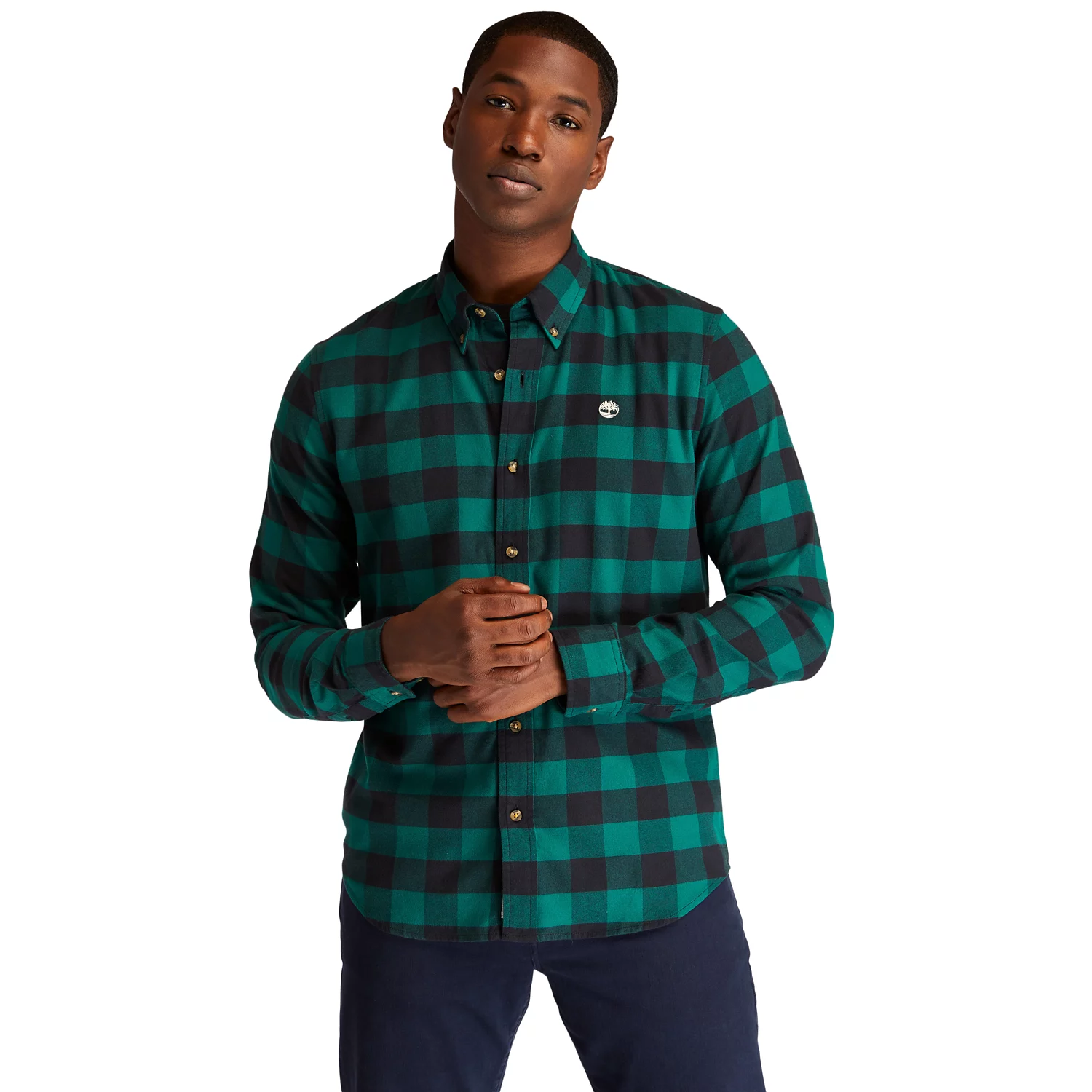 Men's Mascoma River Slim-Fit Long-Sleeve Check Shirt