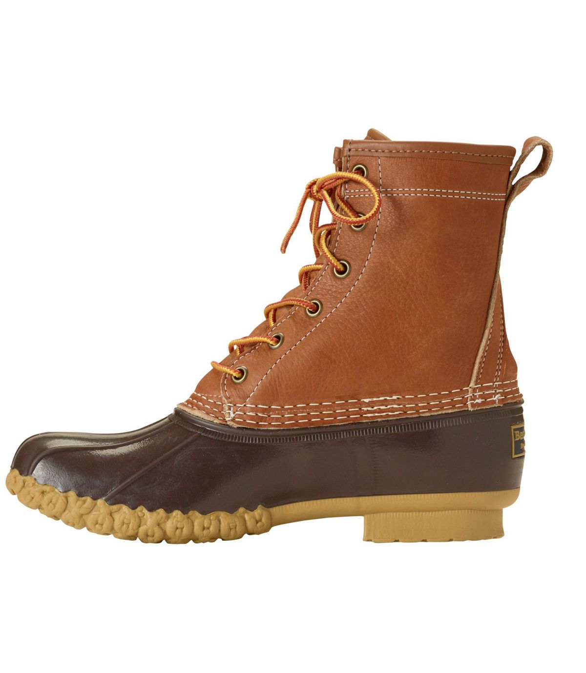 L.L.Bean Bean Boots by L.L.Bean®, 8" Tumbled-Leather Shearling-Lined