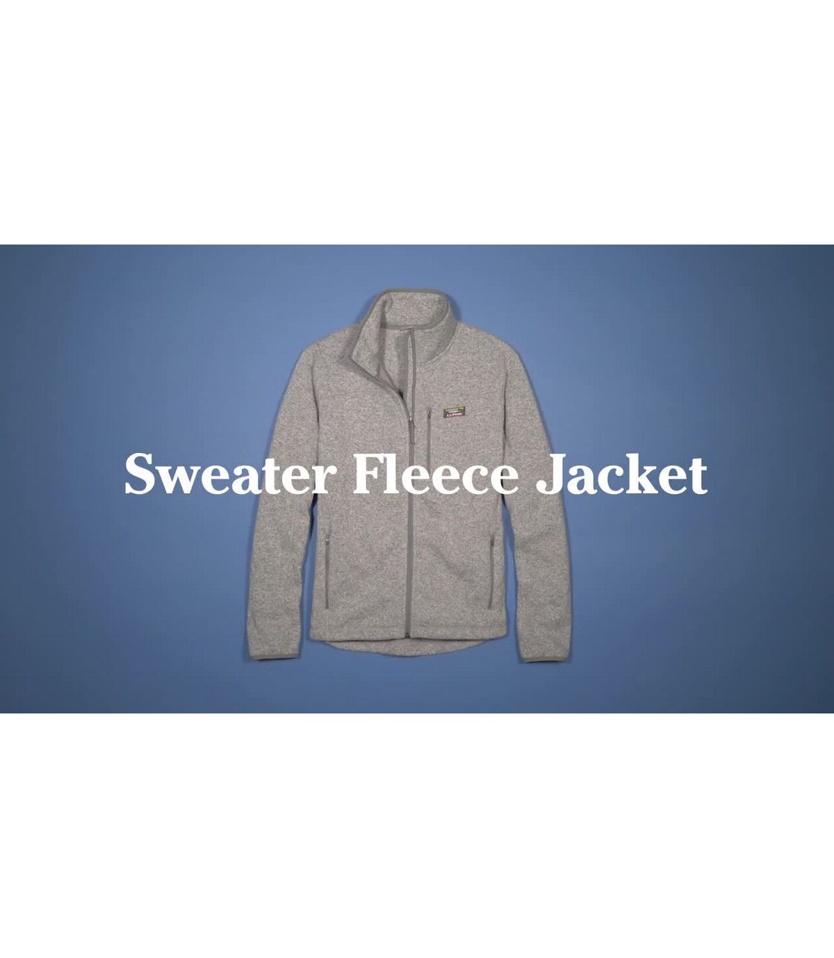 L.L.Bean Men's L.L.Bean Sweater Fleece Full-Zip Jacket