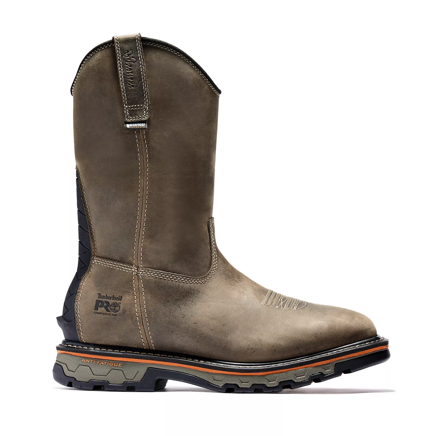 Men's True Grit Pull On Waterproof Work Boot