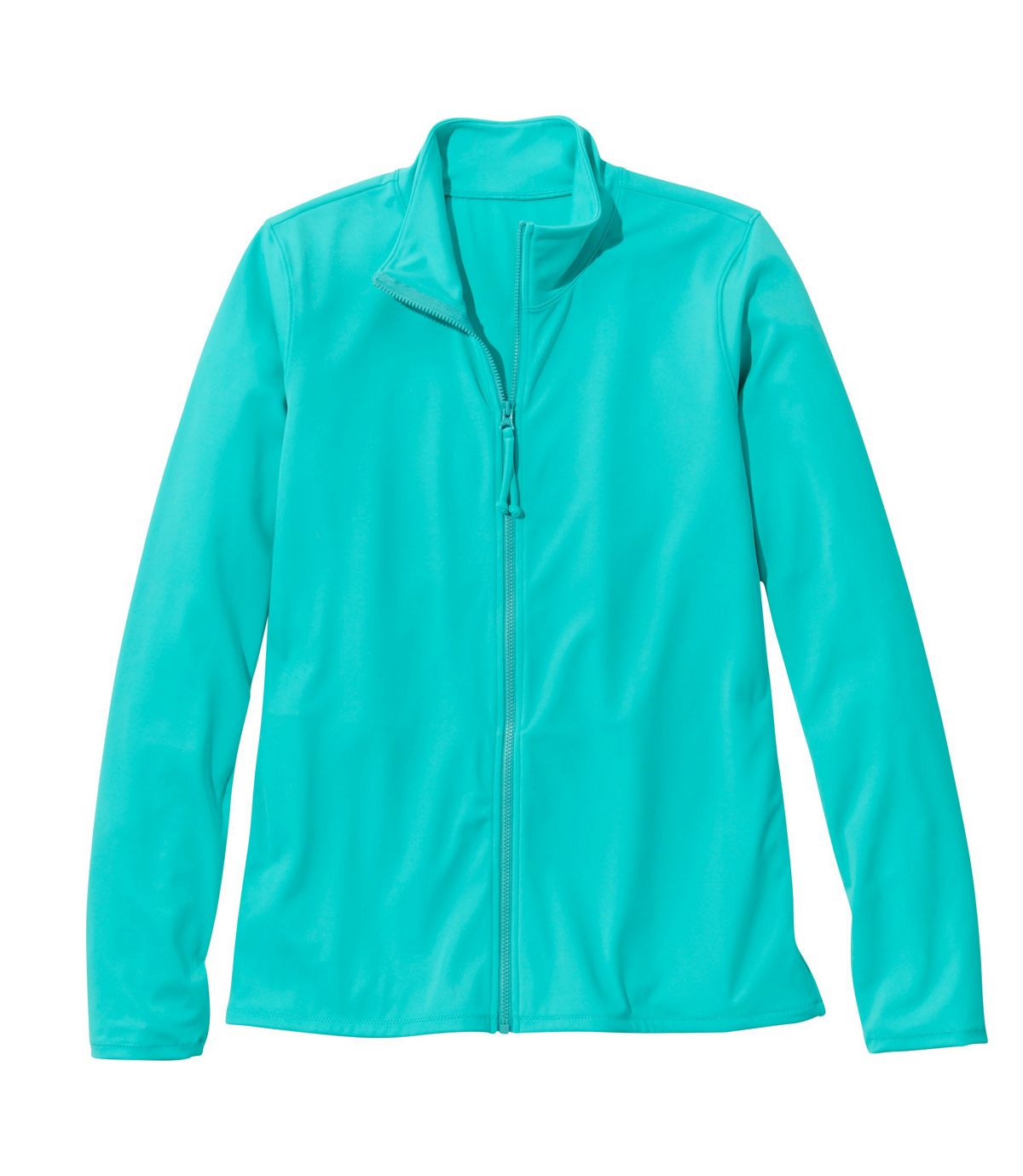 L.L.Bean Women's Saltwater Essentials Swimwear, Full-Zip Rash Guard