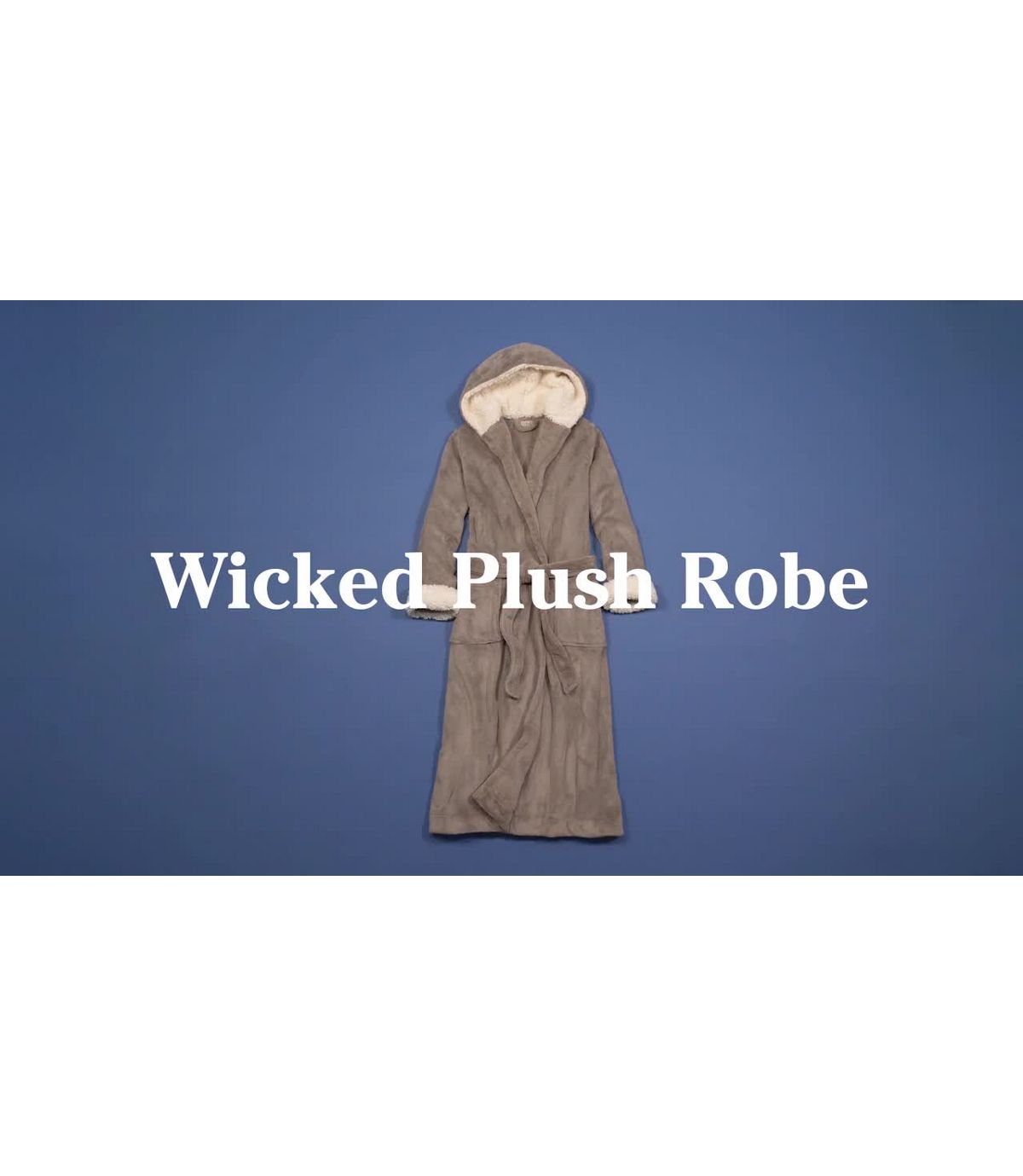 L.L.Bean Wicked Plush Robe