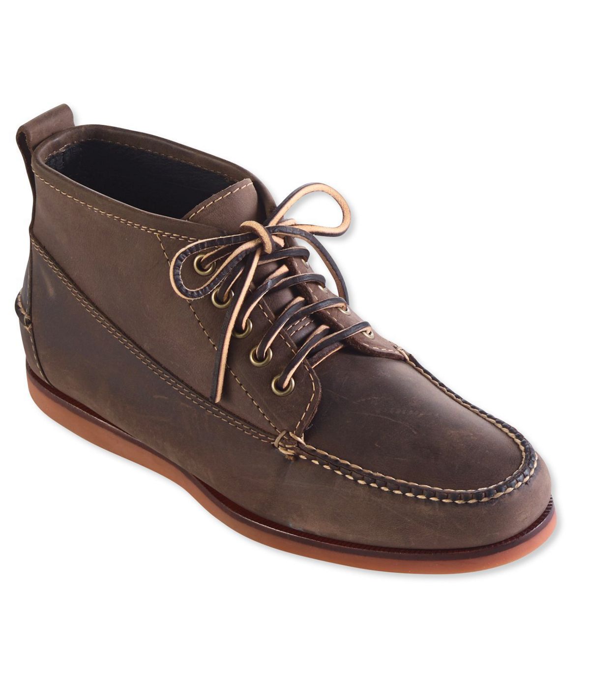 L.L.Bean Signature Handsewn Jackman Ranger Mocs, Leather