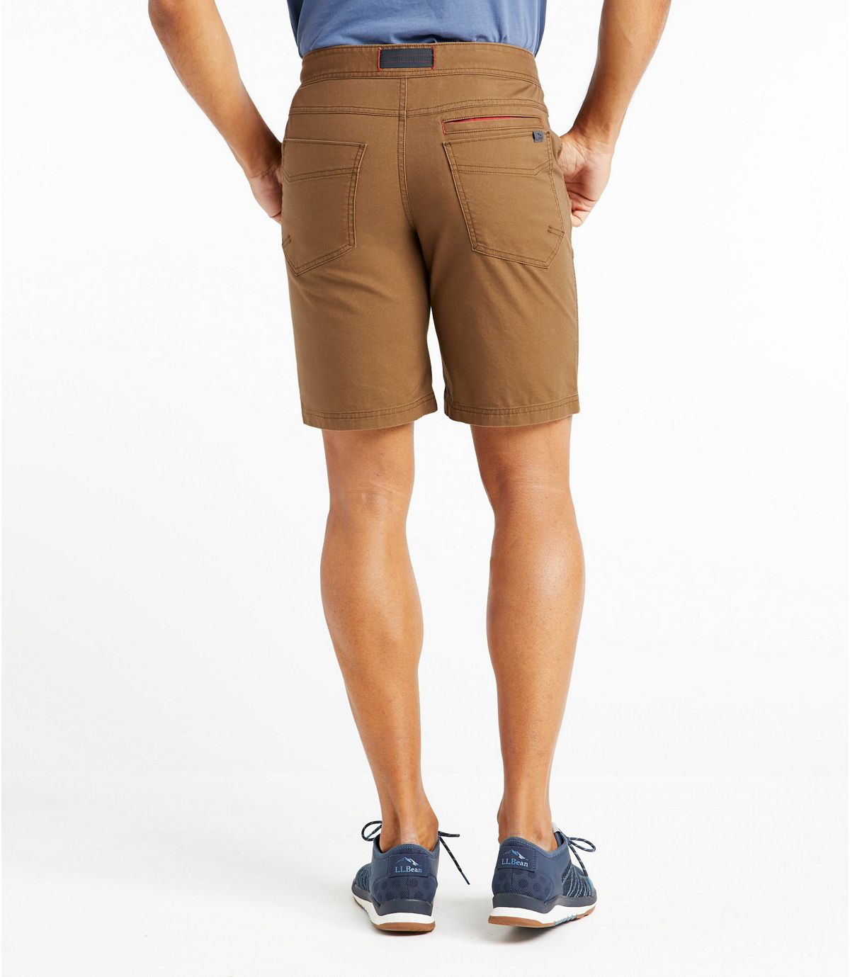 L.L.Bean Men's Traverse Crag Belted Shorts
