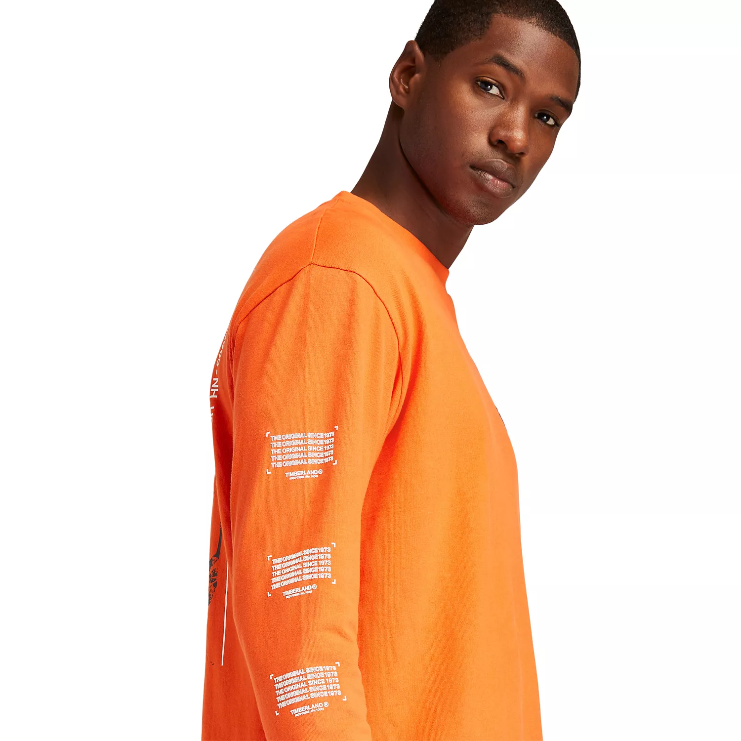 Men's Long-Sleeve Back-Graphic T-Shirt