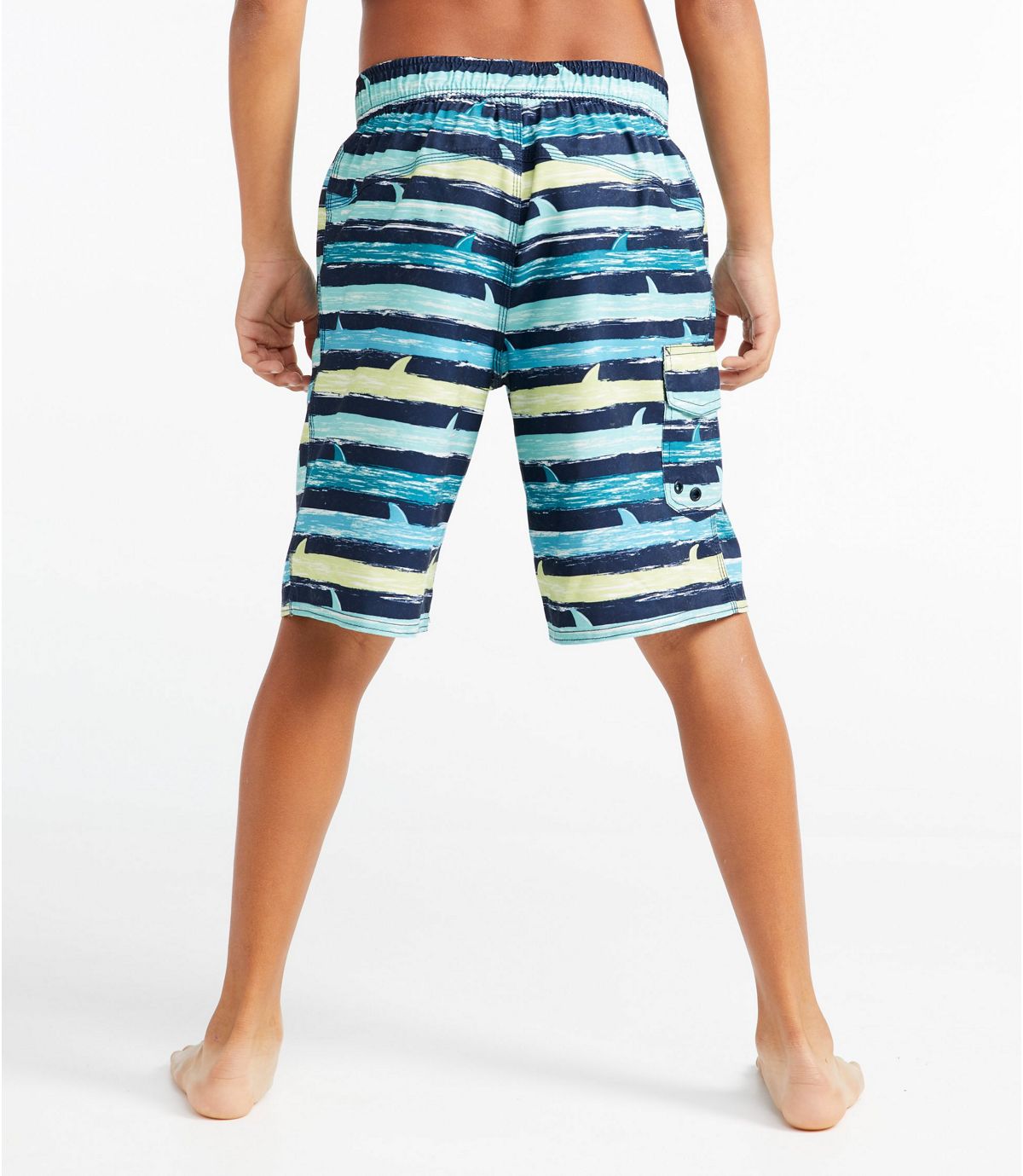 L.L.Bean Boys' BeanSport Swim Shorts, Print