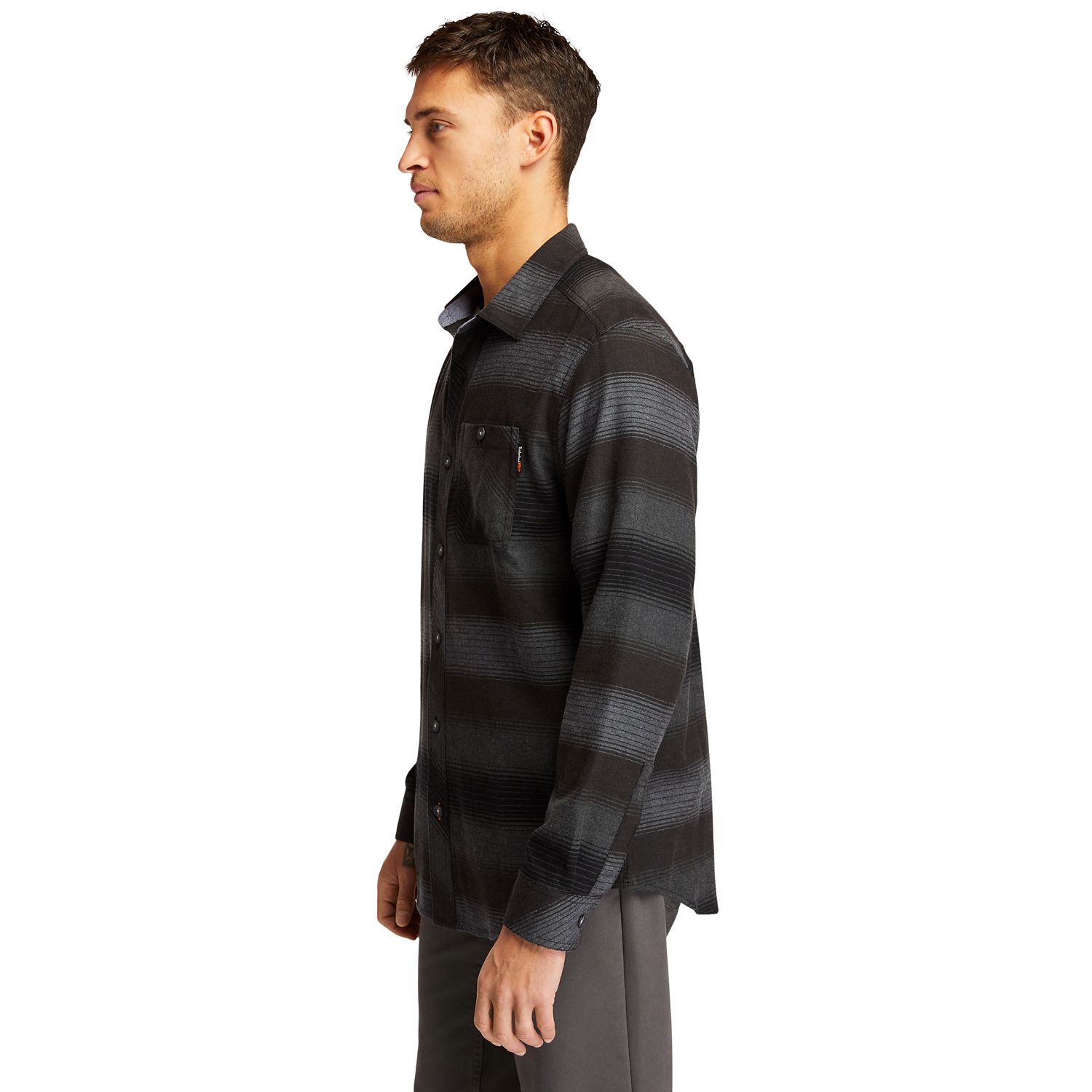 Men's Timberland PRO Woodfort Midweight Flannel Work Shirt