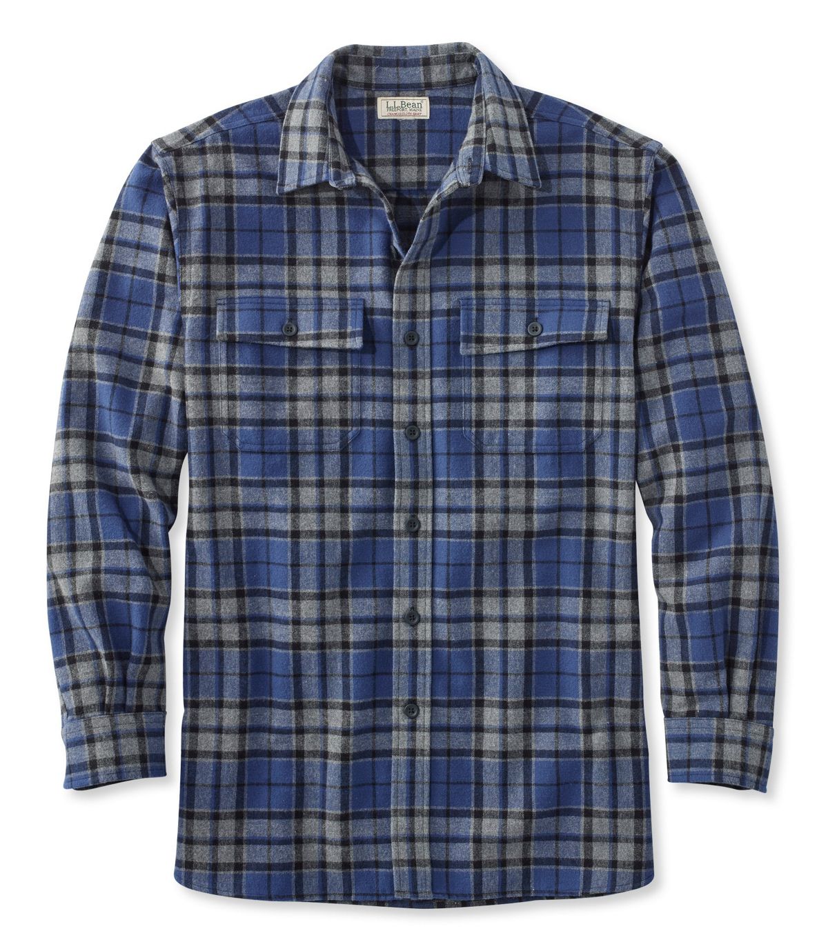 L.L.Bean Men's Chamois Shirt, Plaid