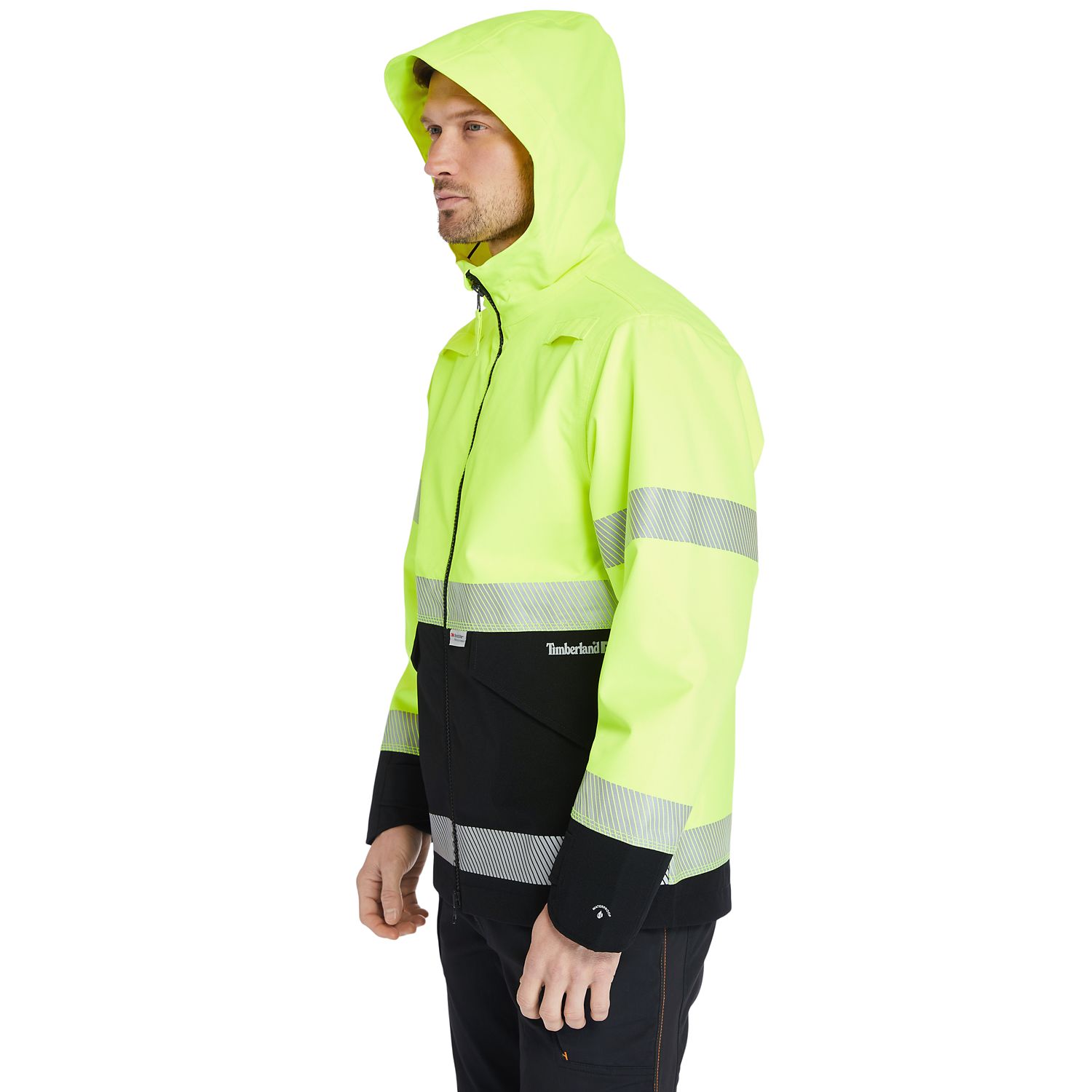 Men's Timberland PRO Work Sight High-Visibility Waterproof Jacket