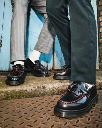 Adrian Arcadia Leather Tassle Loafers,WOMEN'S ORIGINALS BOOTS,no.164