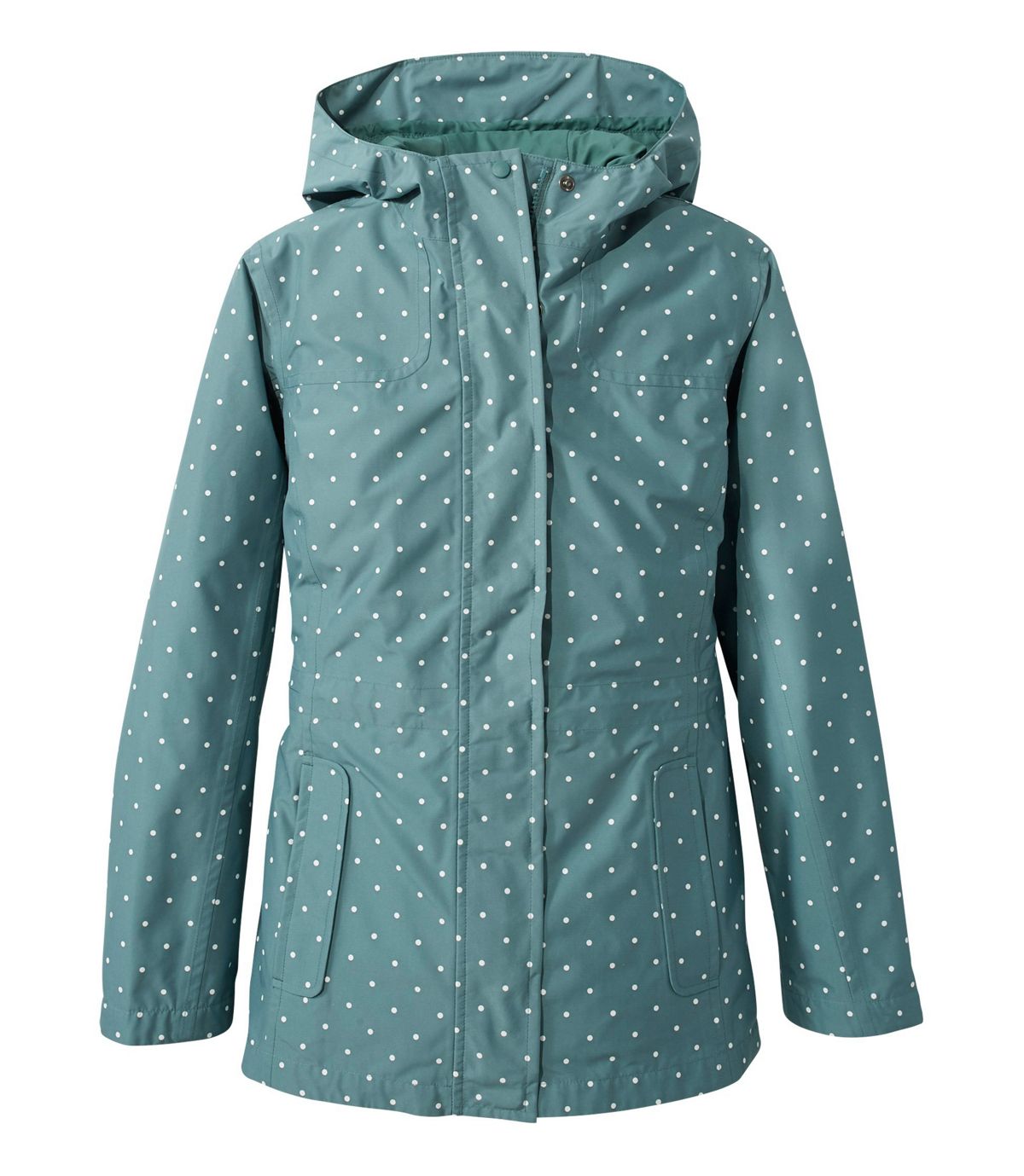 L.L.Bean Women's H2Off Rain Mesh-Lined Jacket, Print