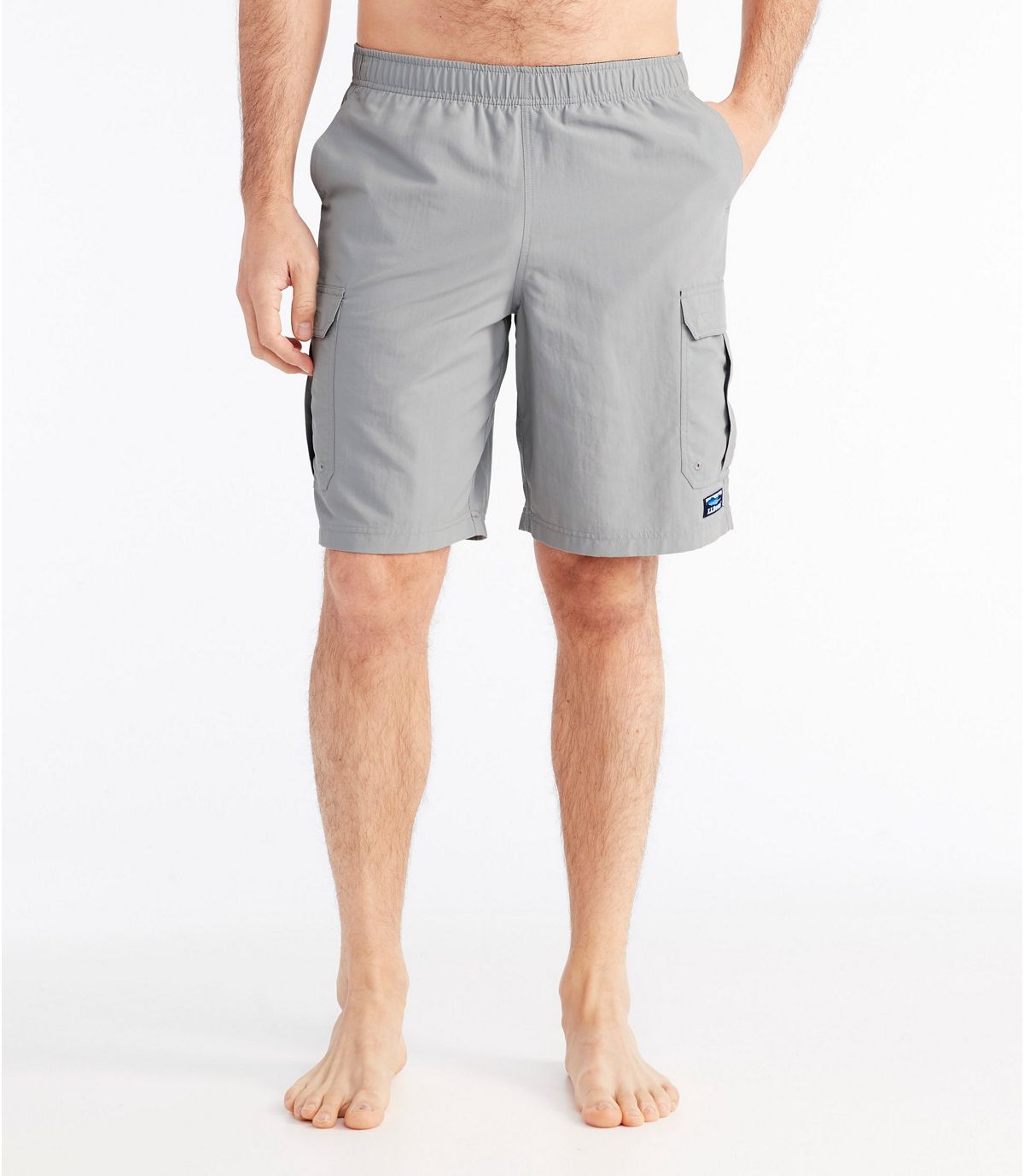 L.L.Bean Men's Classic Supplex Sport Shorts, Cargo 10"