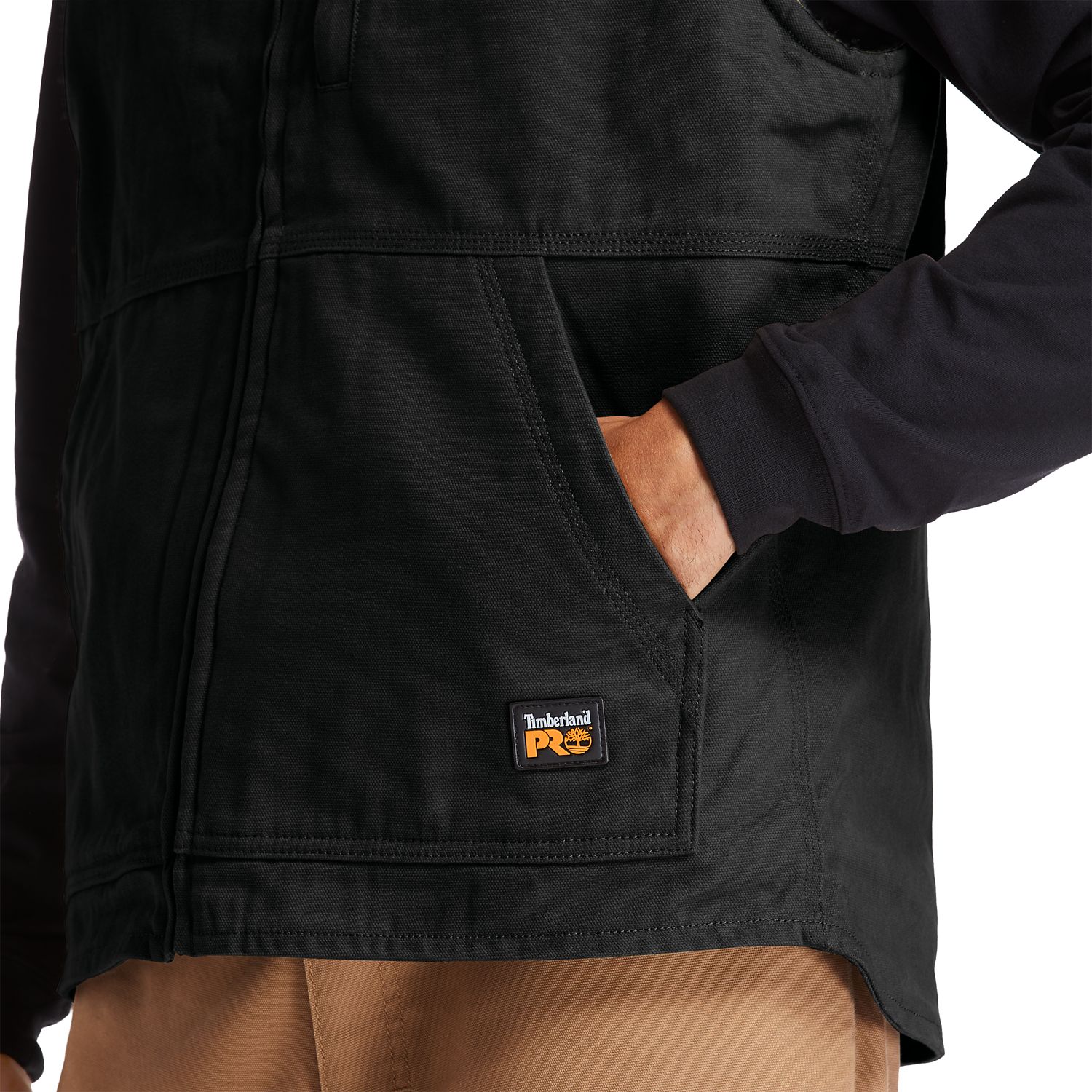 Men's Big & Tall Timberland PRO Gritman Lined Canvas Vest