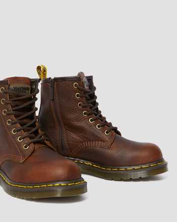 Maple Zip Women's Steel Toe Work Boots,MEN'S WORK BOOTS,no.401