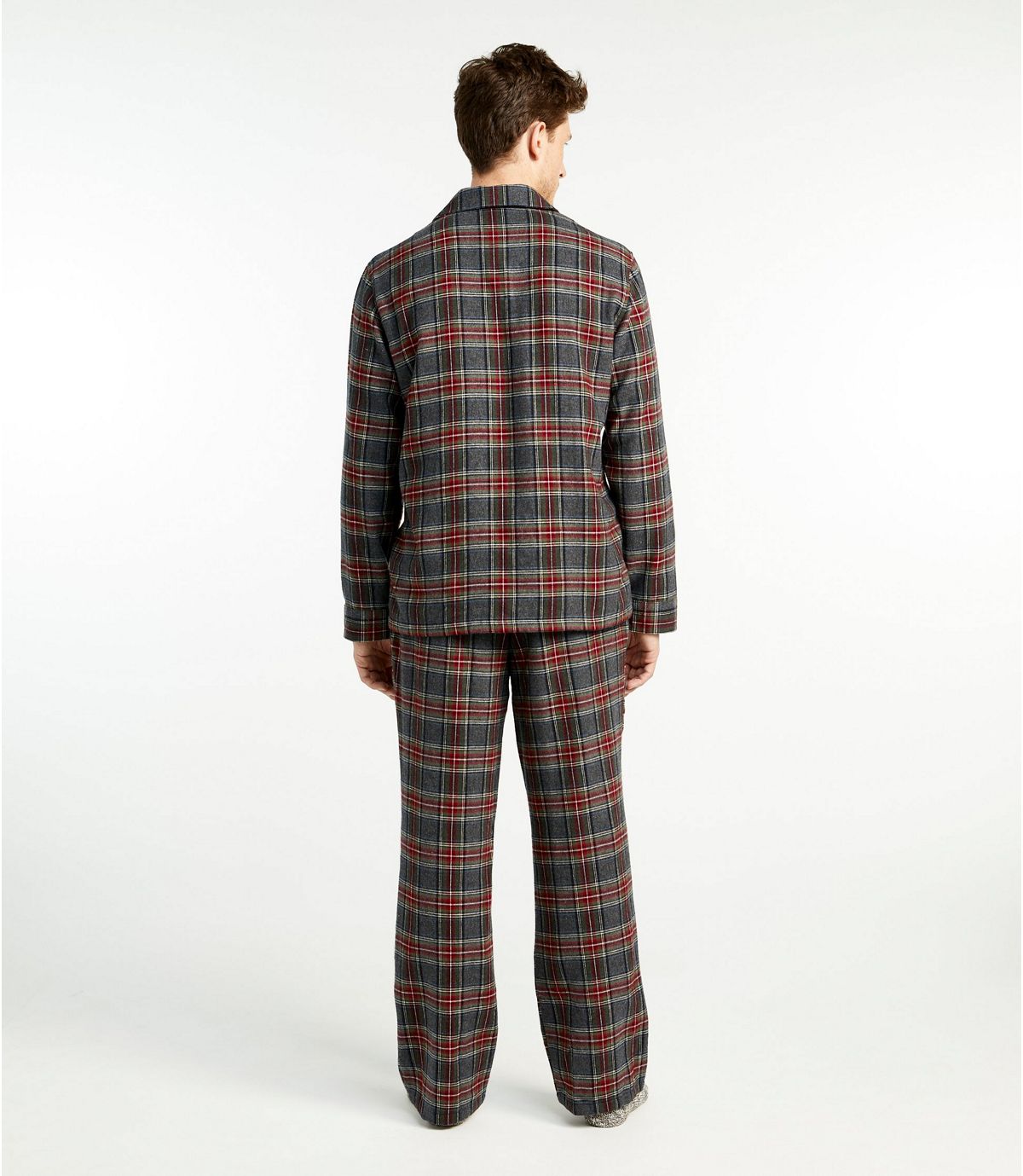 L.L.Bean Men's Scotch Plaid Flannel Pajamas
