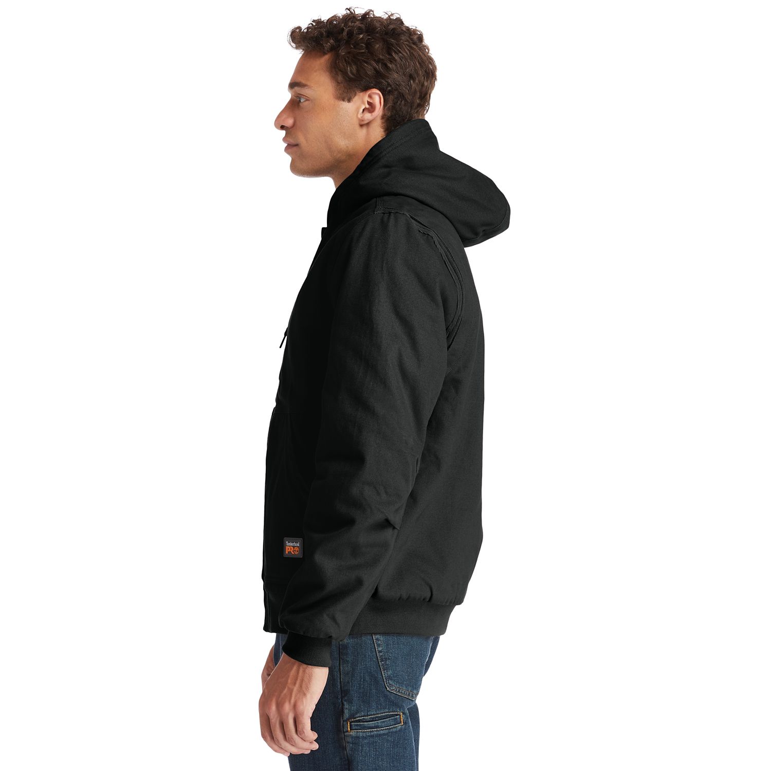 Men's Timberland PRO Gritman Lined, Hooded Canvas Jacket