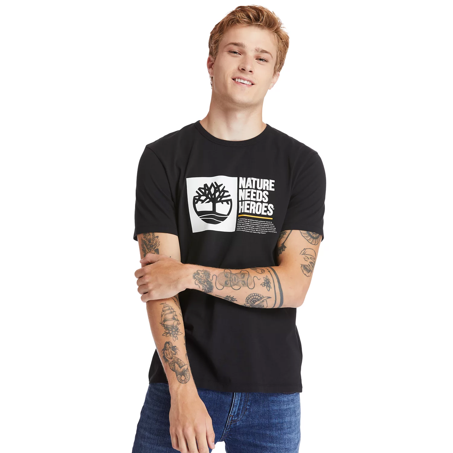 Men's Timberland Heritage Short-Sleeve Graphic Tee