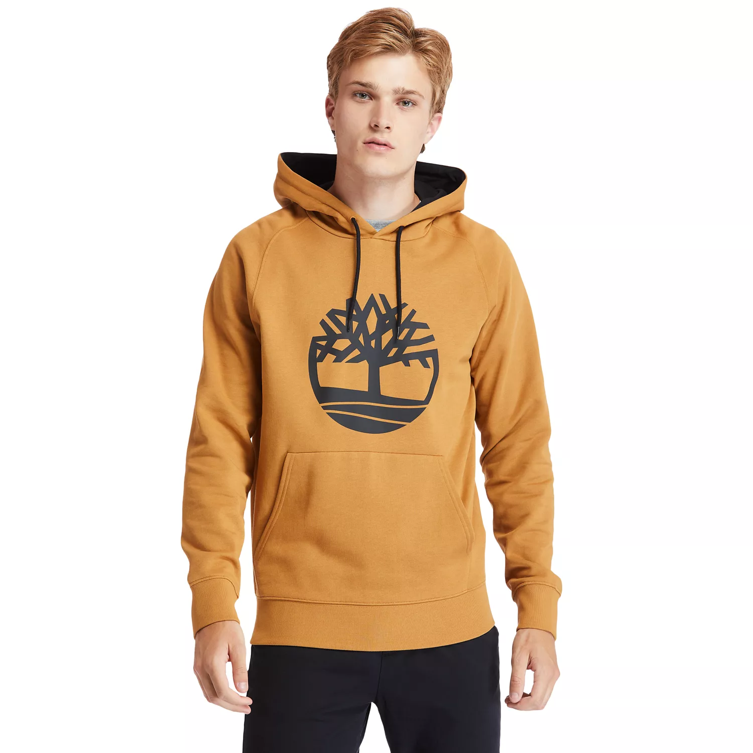 Men's Timberland Heritage Logo Hoodie Sweatshirt