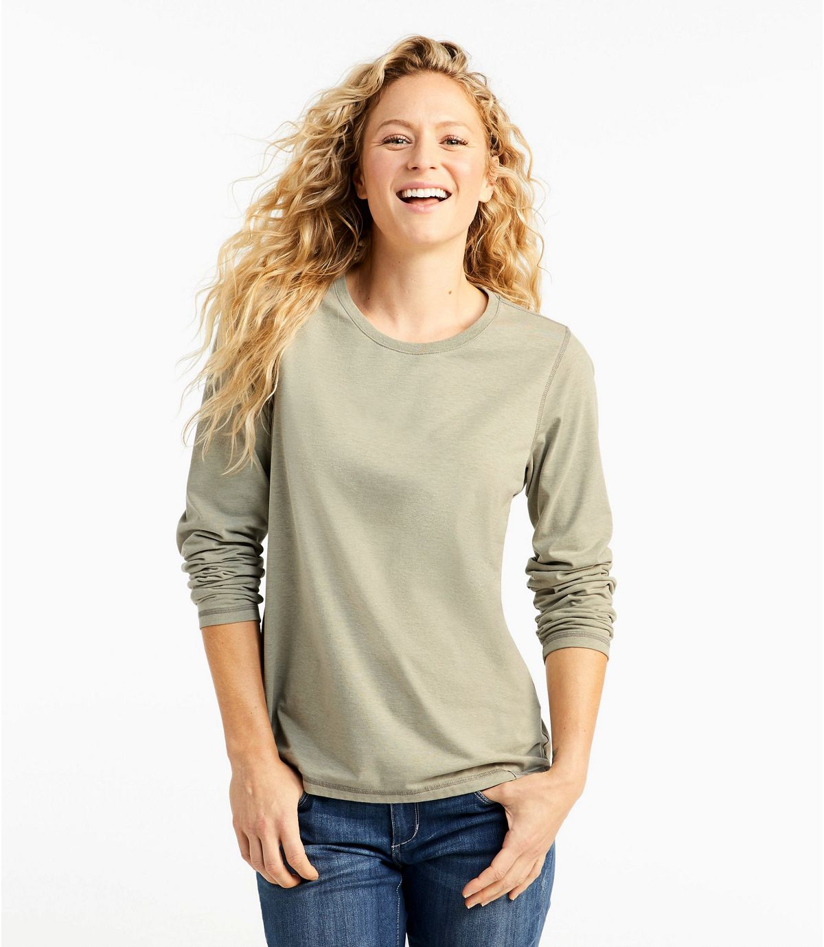 L.L.Bean Women's Insect Shield Field Tee, Long-Sleeve