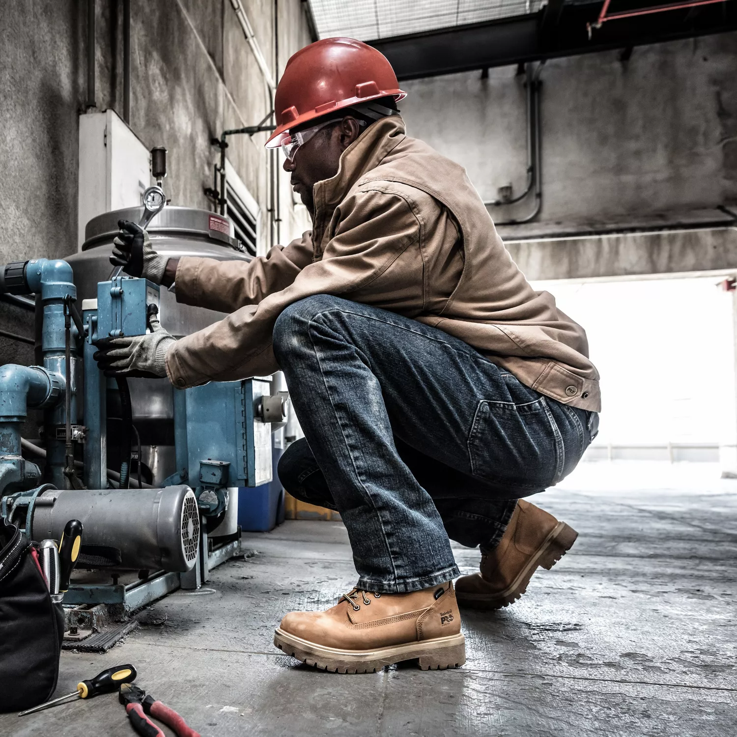 Men's Direct Attach 6 Steel Toe Waterproof Work Boot