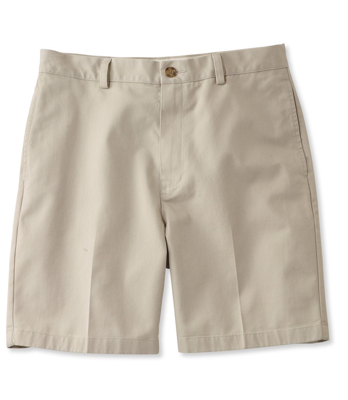L.L.Bean Men's Wrinkle-Free Double L® Chino Shorts, Natural Fit Plain Front 8" Inseam