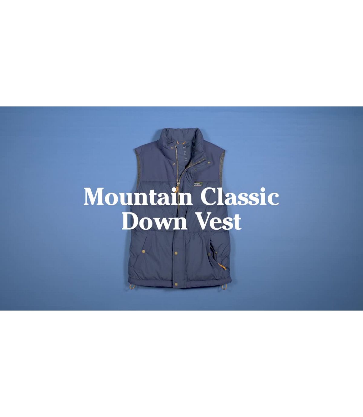 L.L.Bean Men's Mountain Classic Down Vest