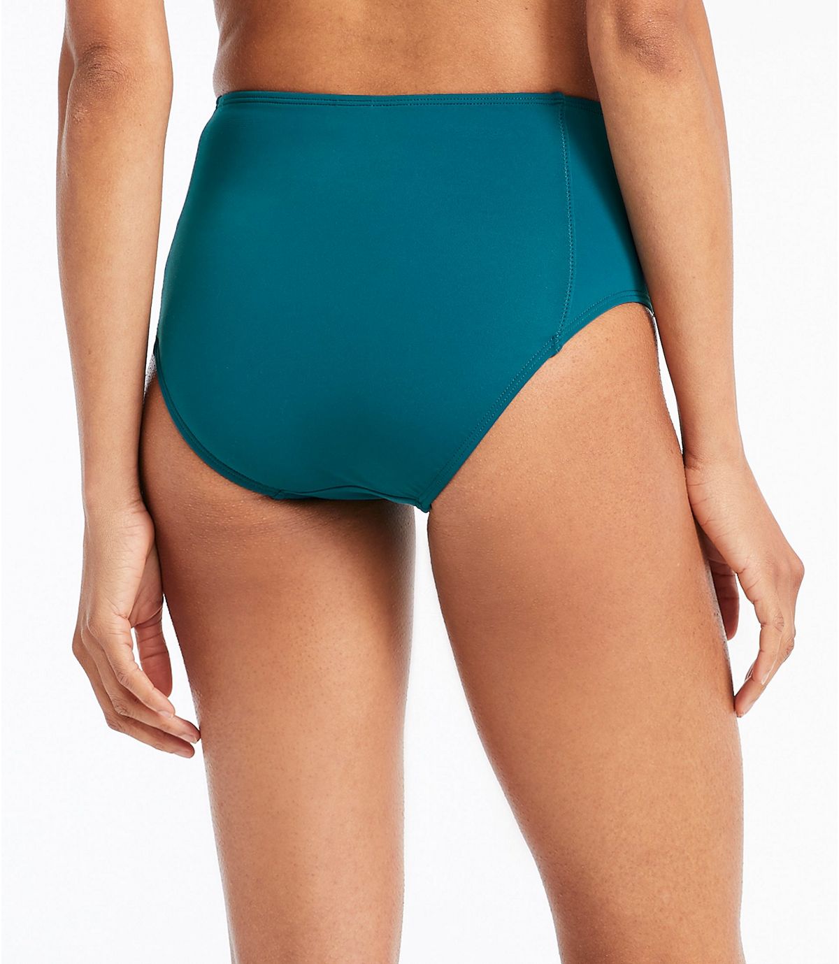 L.L.Bean Saltwater Essentials Swimwear, High-Waisted Brief